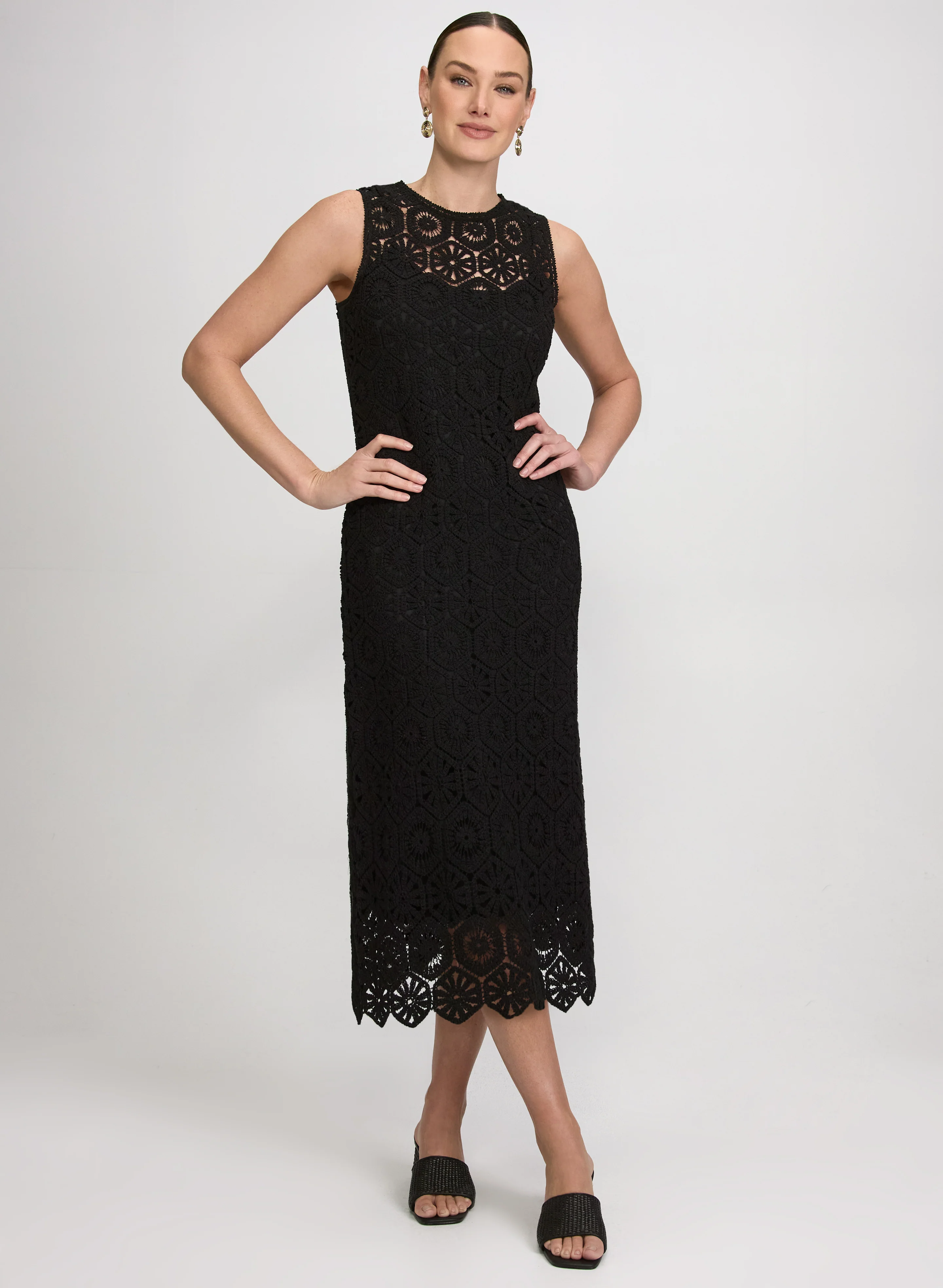 Cotton Crochet Dress