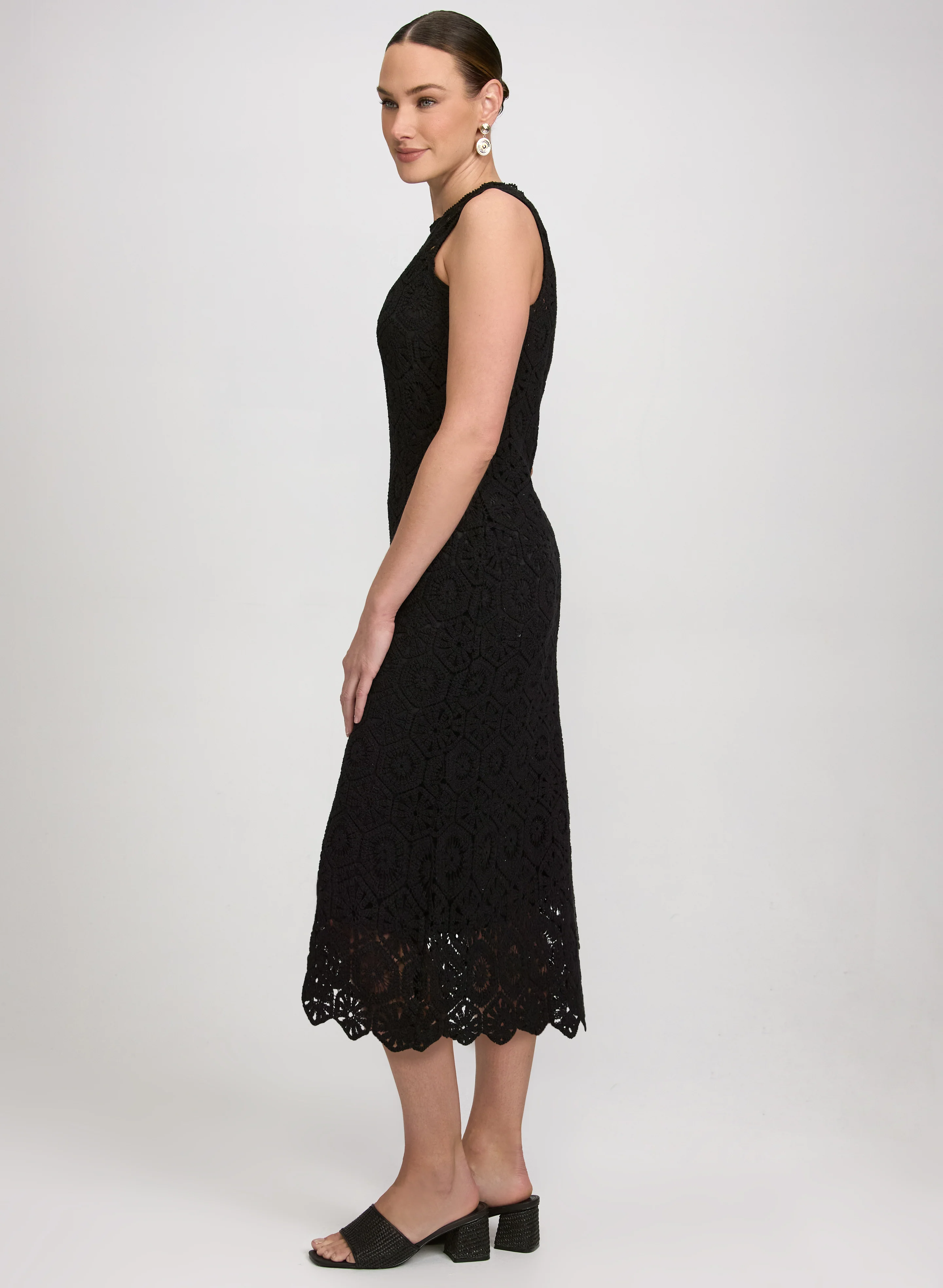 Cotton Crochet Dress - Image 2