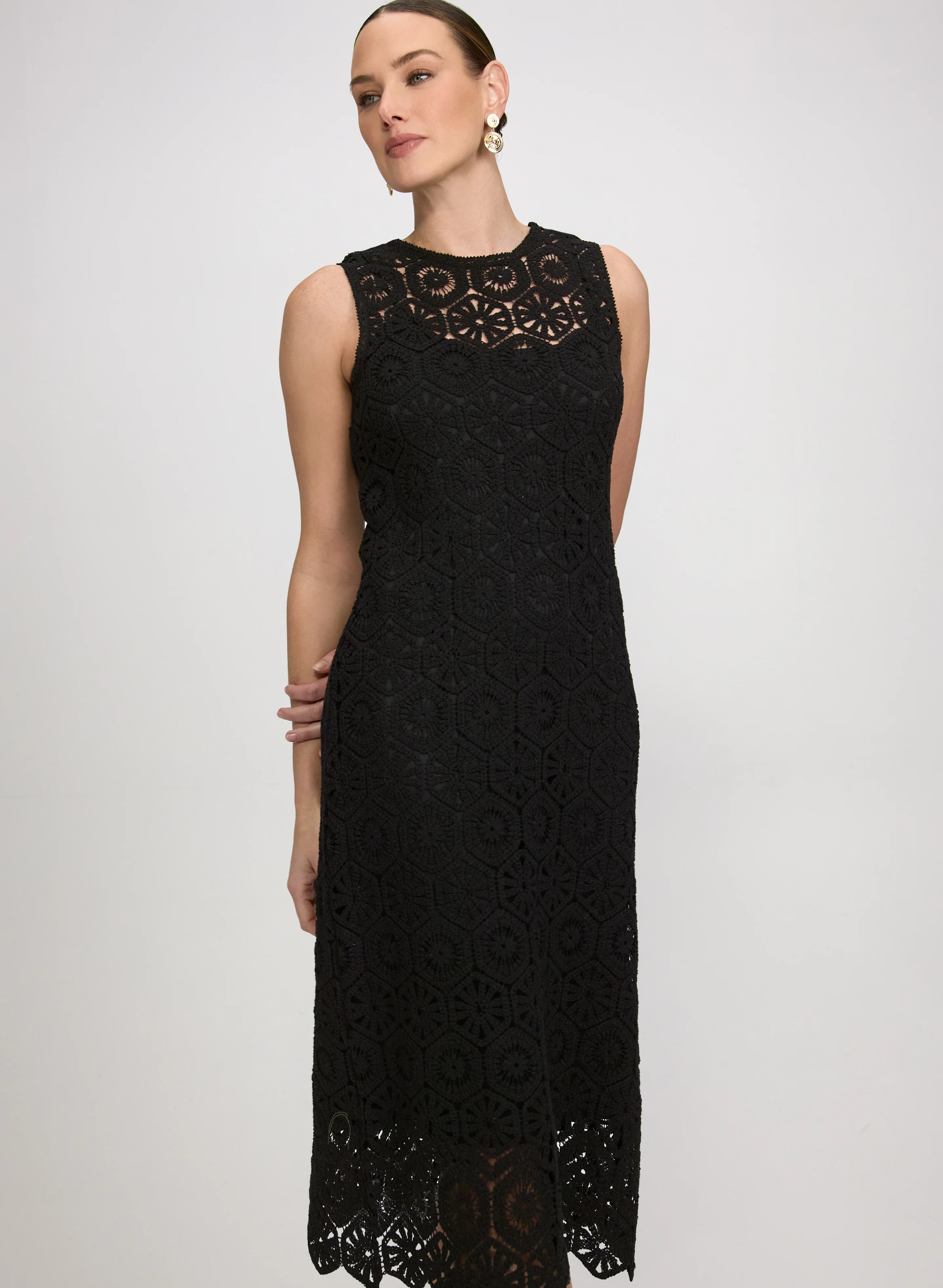Cotton Crochet Dress - Image 7