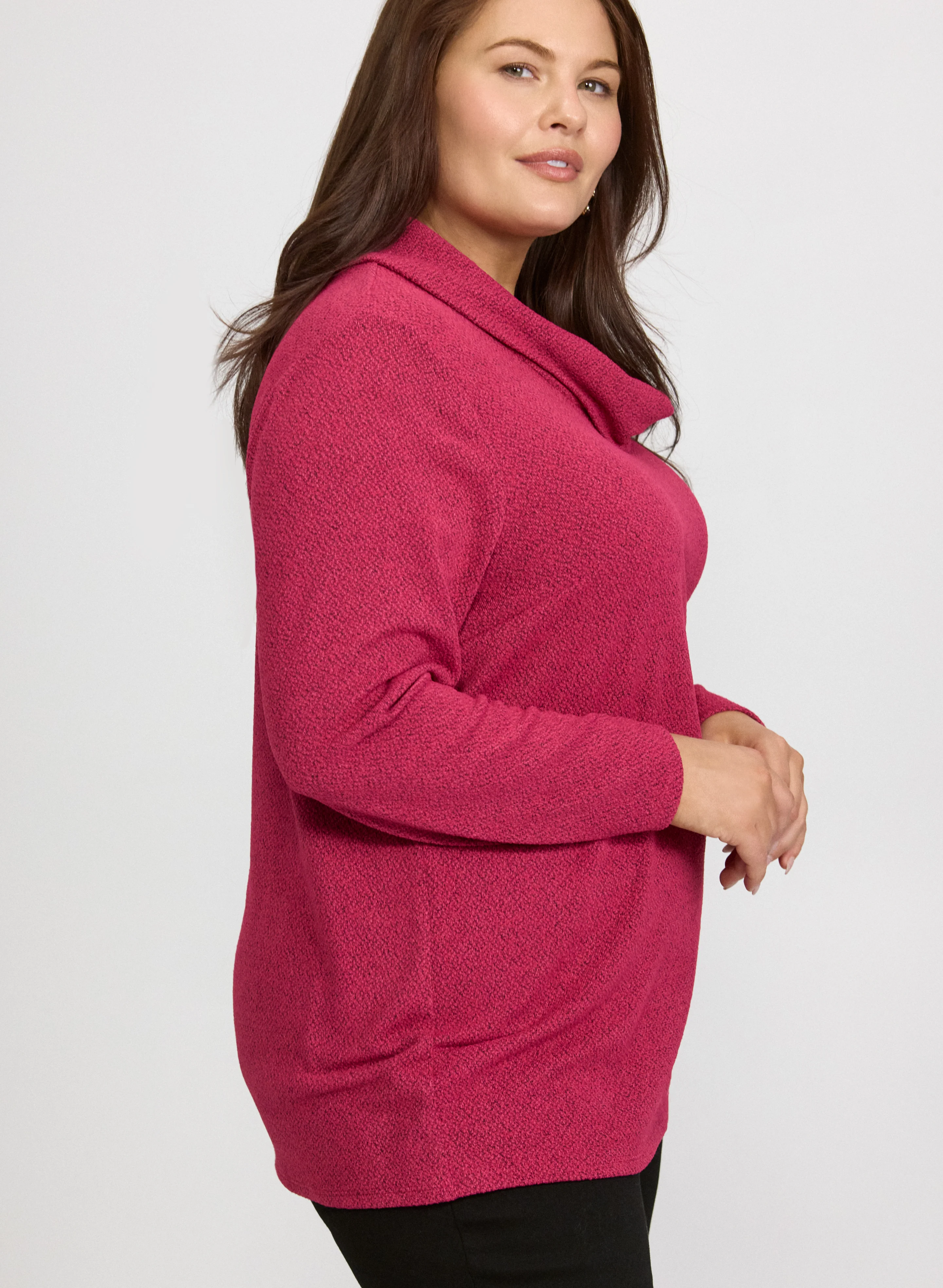 Cowl Neck Pullover - Image 2