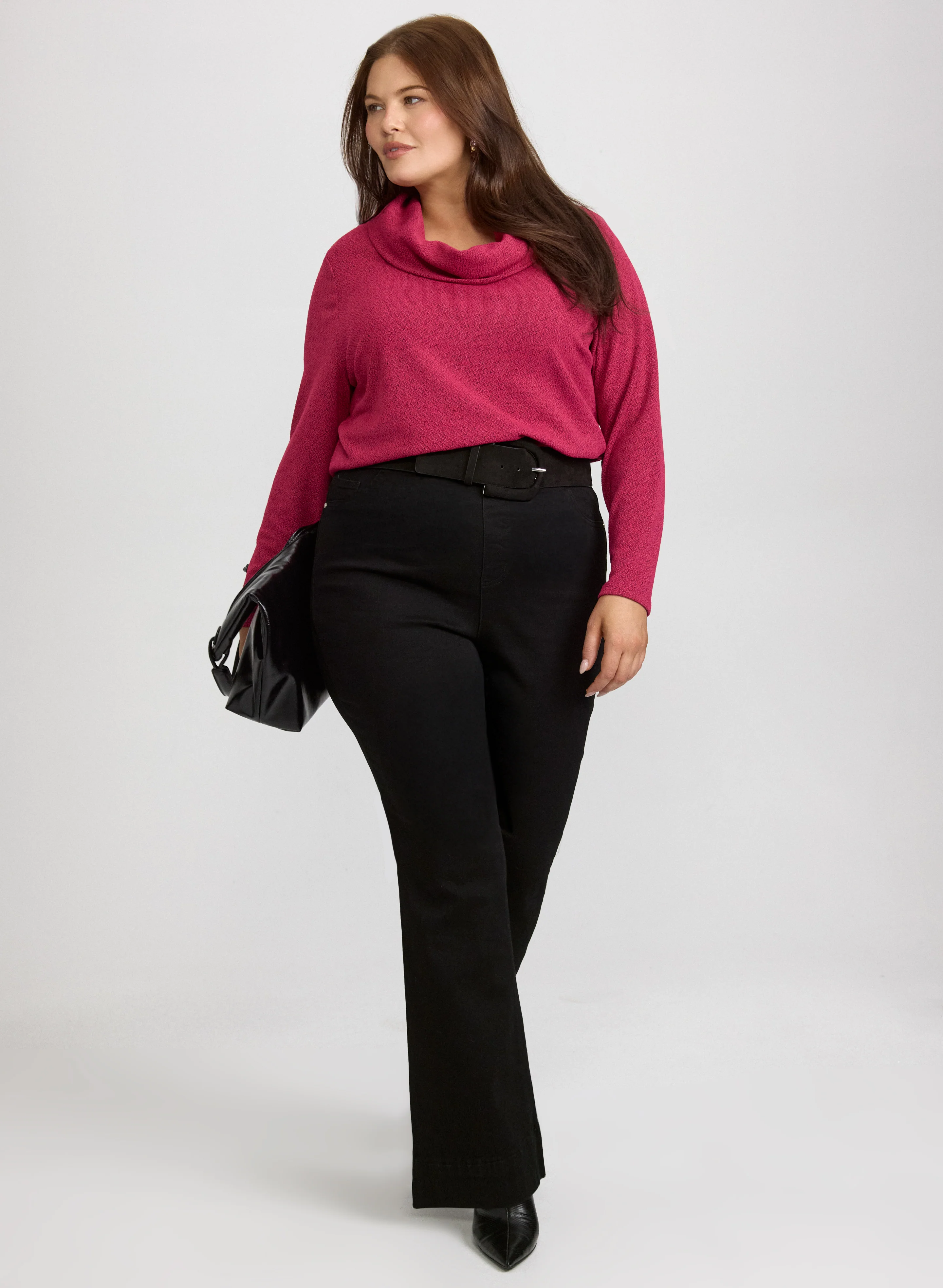 Cowl Neck Pullover - Image 3