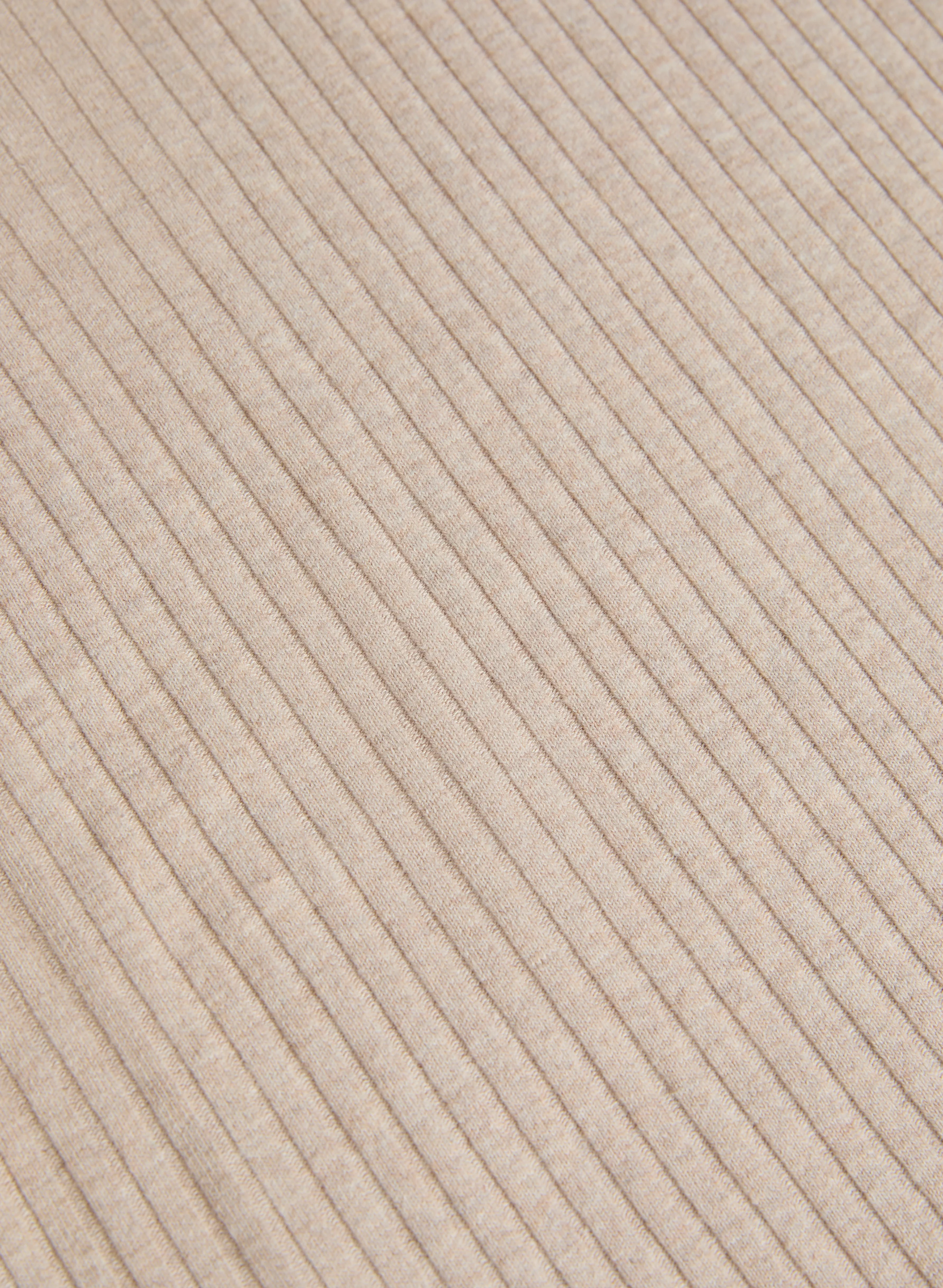 Cowl Neck Rib Knit Top - Image 6