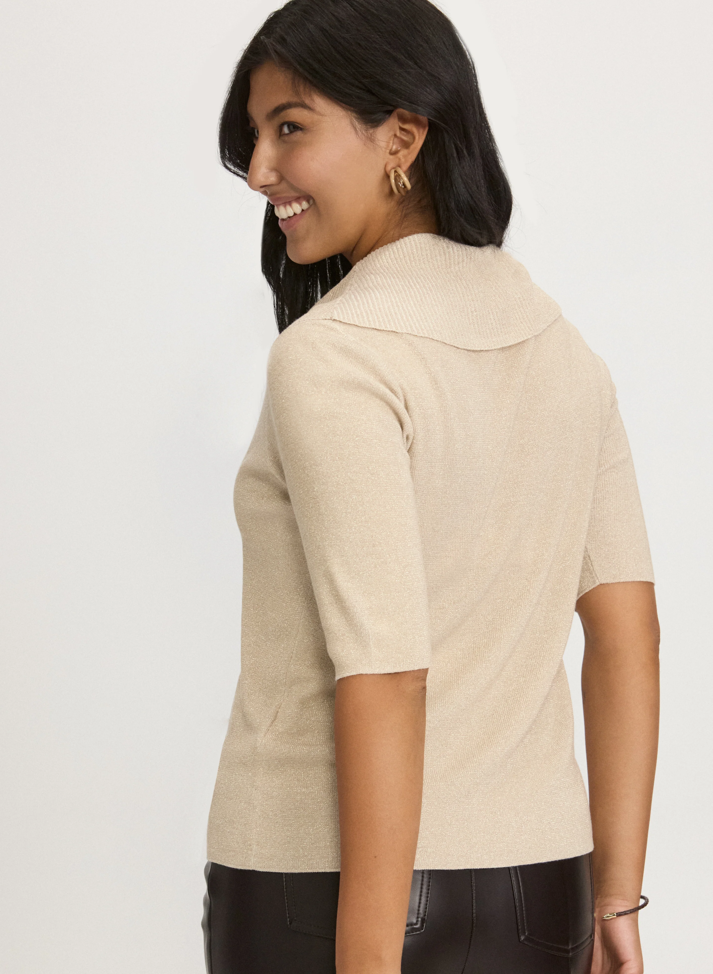 Cowl Neck Sweater - Image 4