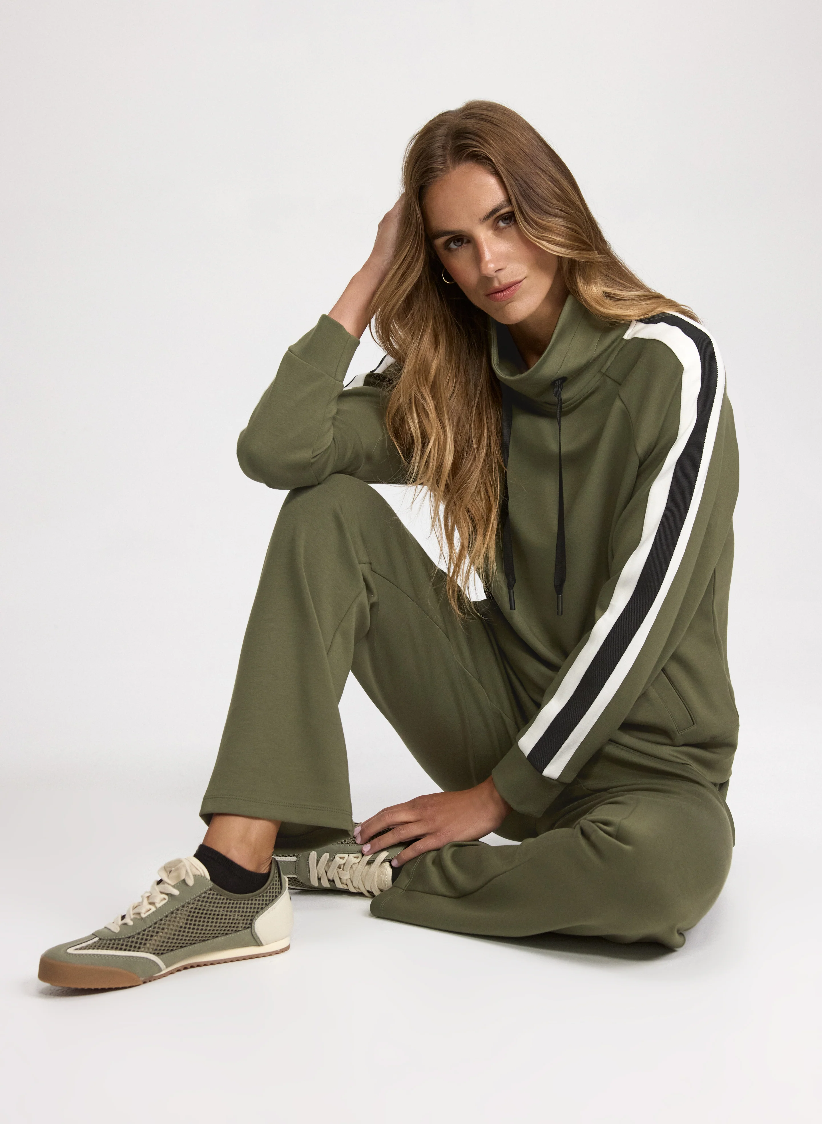 Cowl Neck Sweatshirt - Image 8