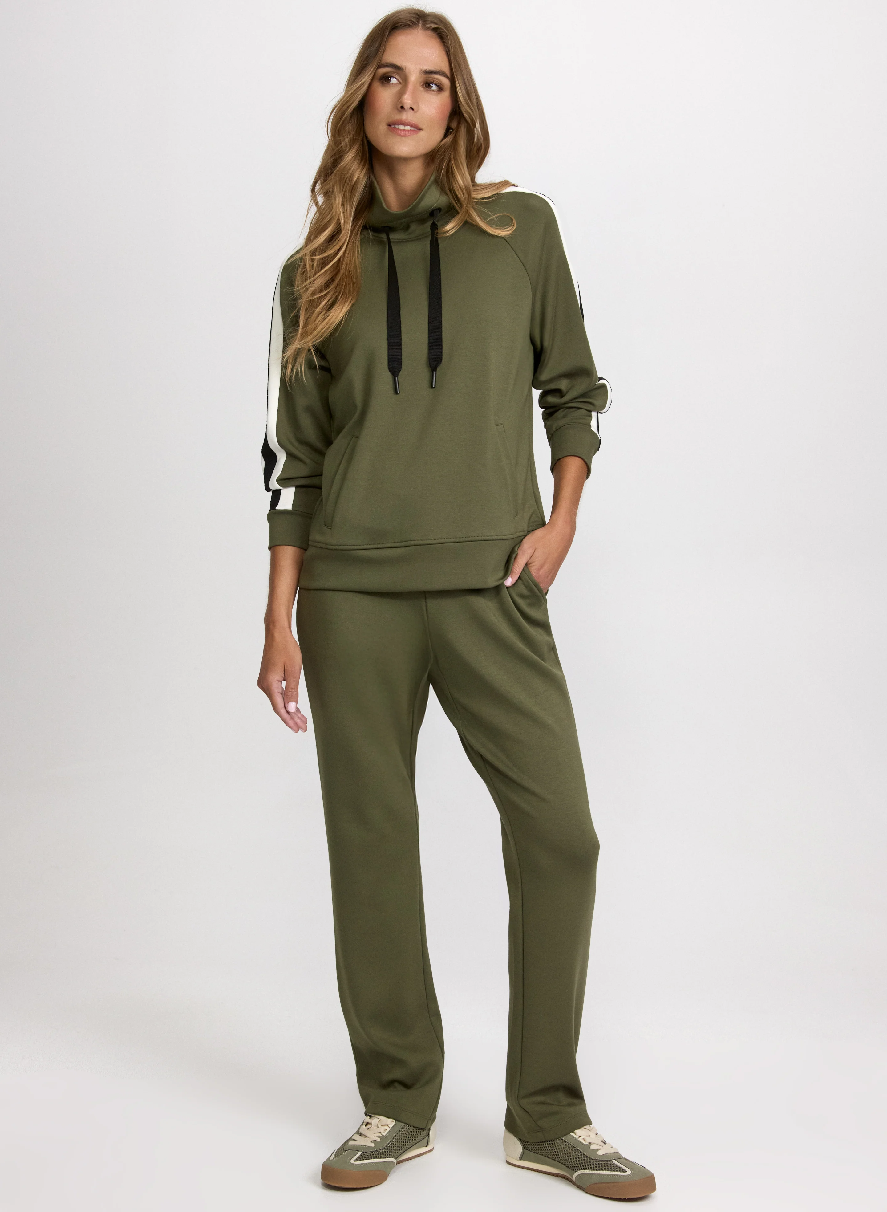 Cowl Neck Sweatshirt - Image 3