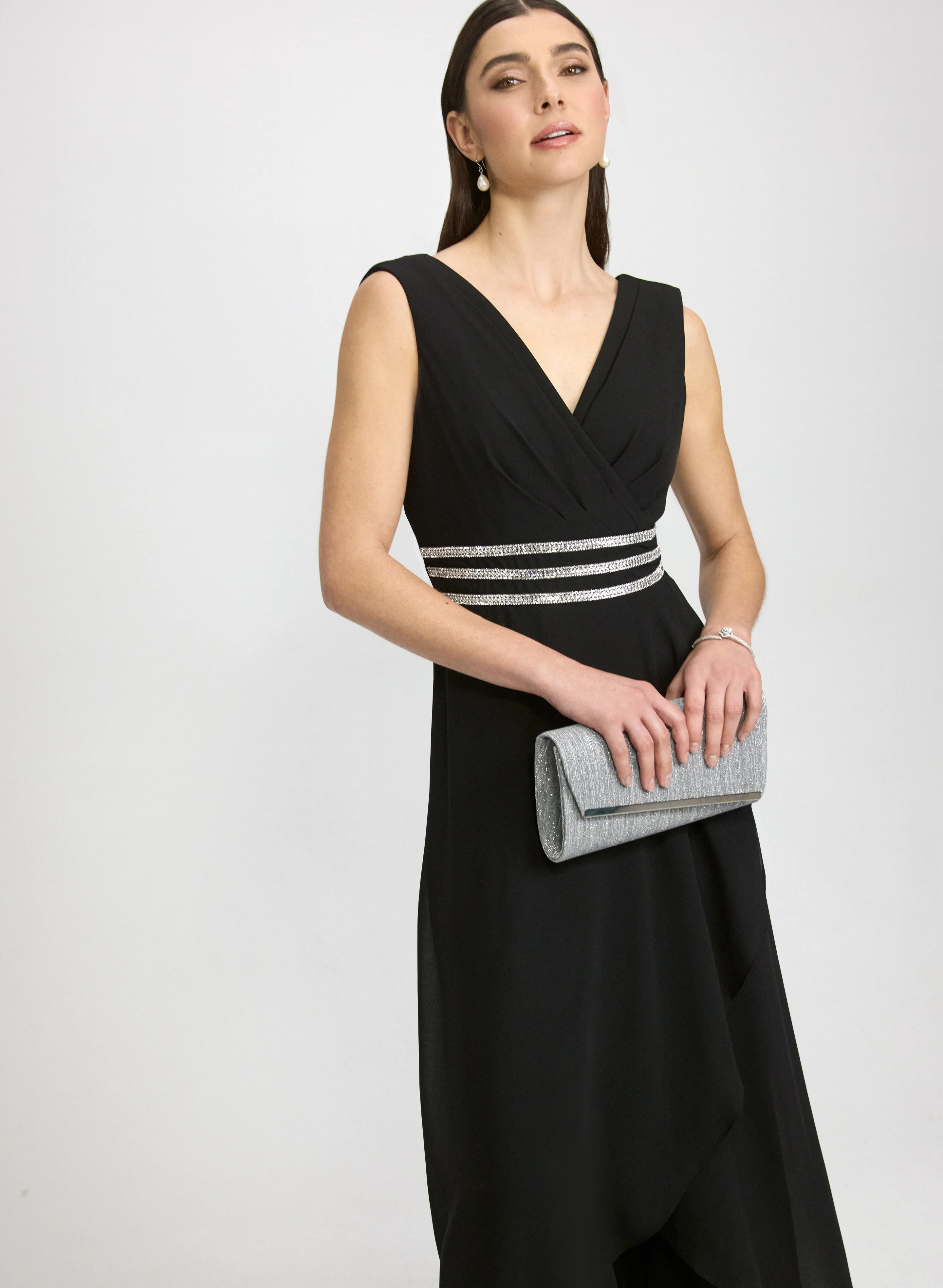 Crepe & Chiffon Jumpsuit - Image 4