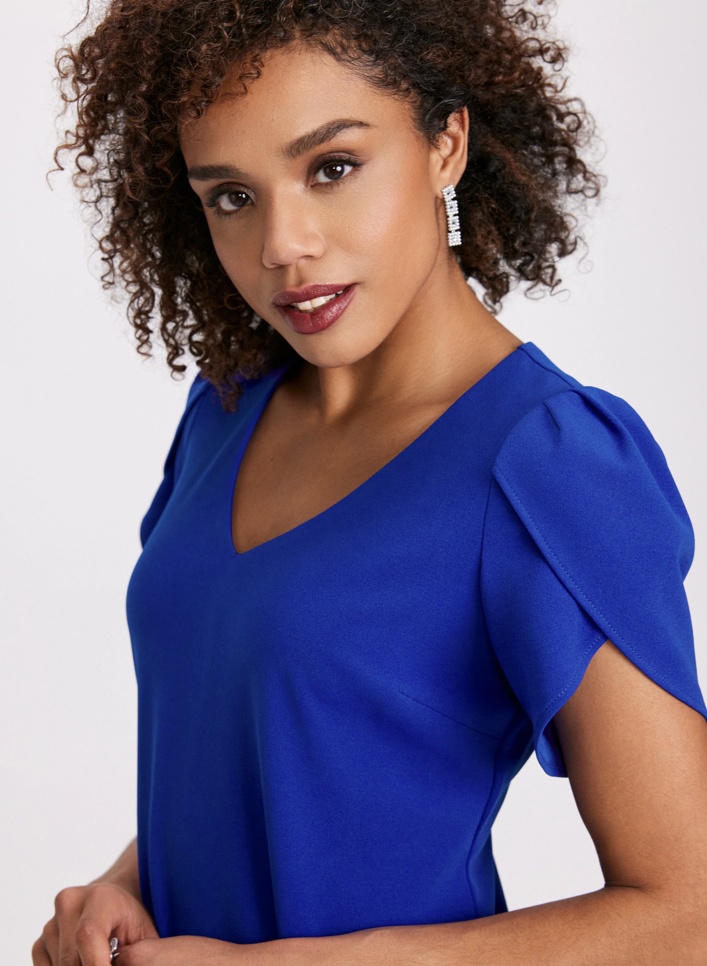 Tulip Sleeve Dress - Image 4