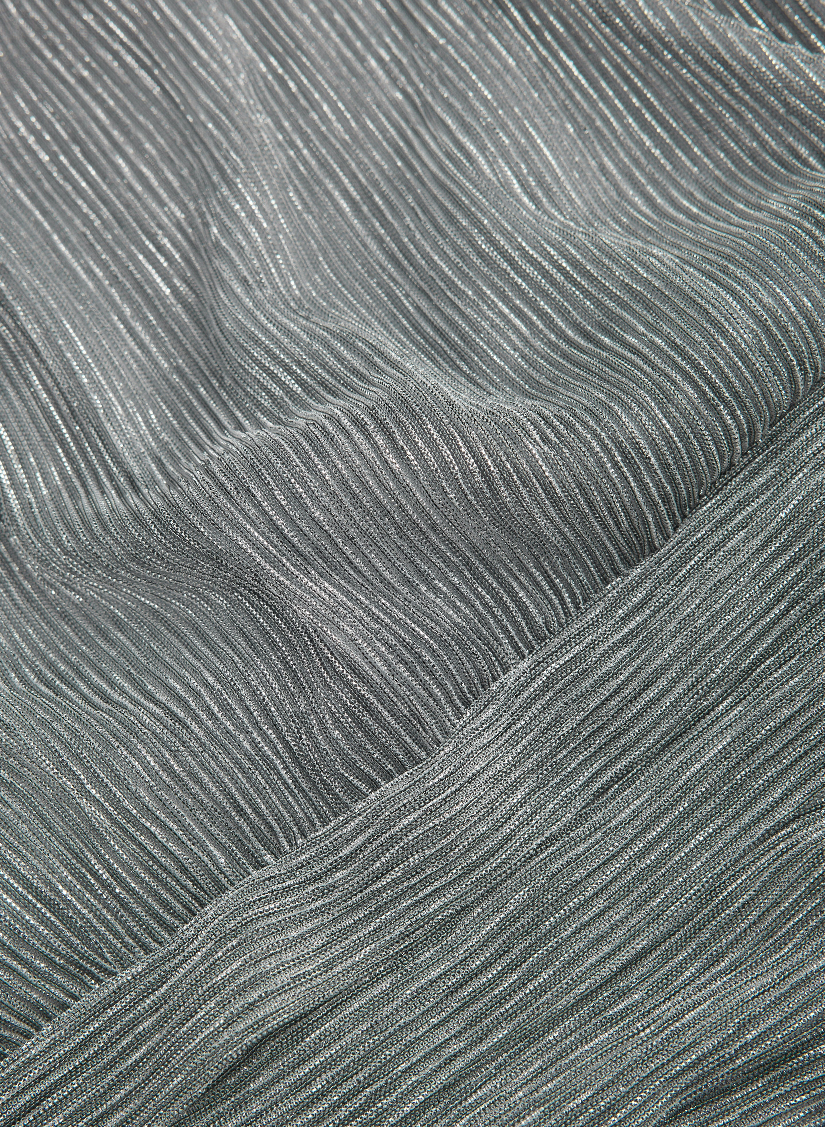 Crinkle Lurex Blouse - Image 7