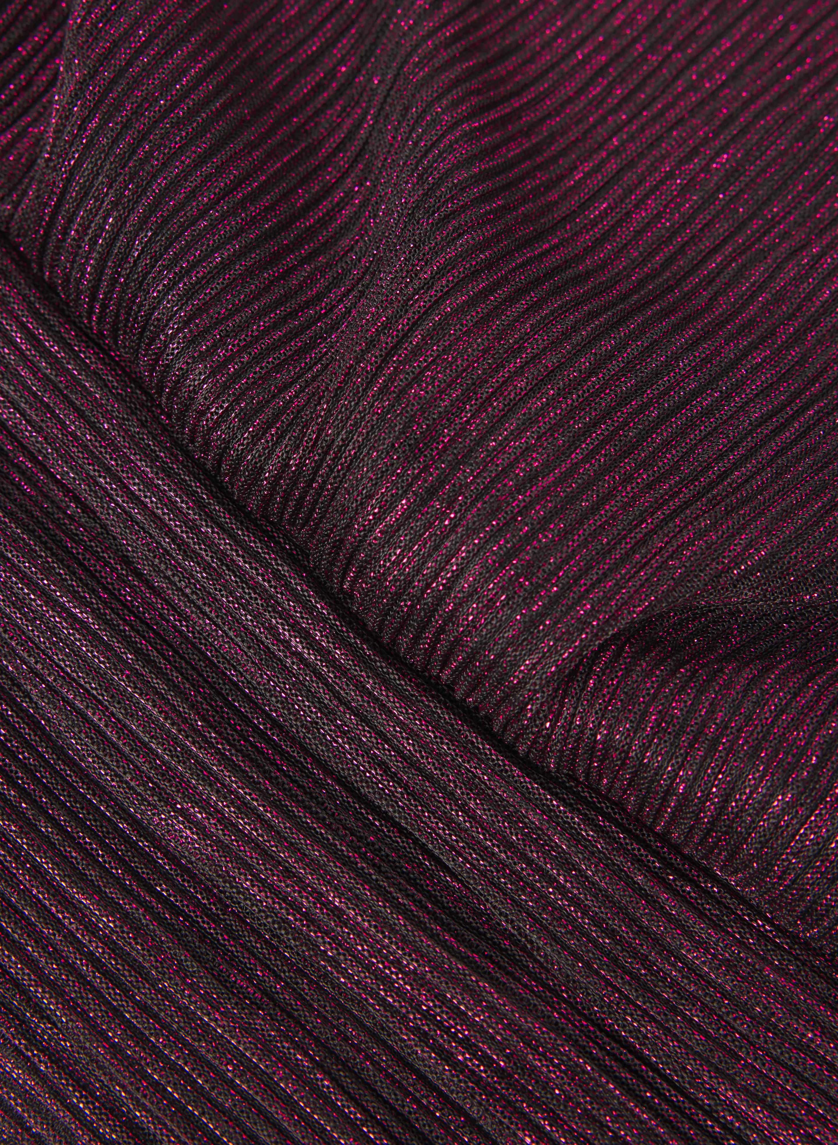 Crinkle Lurex Blouse - Image 7