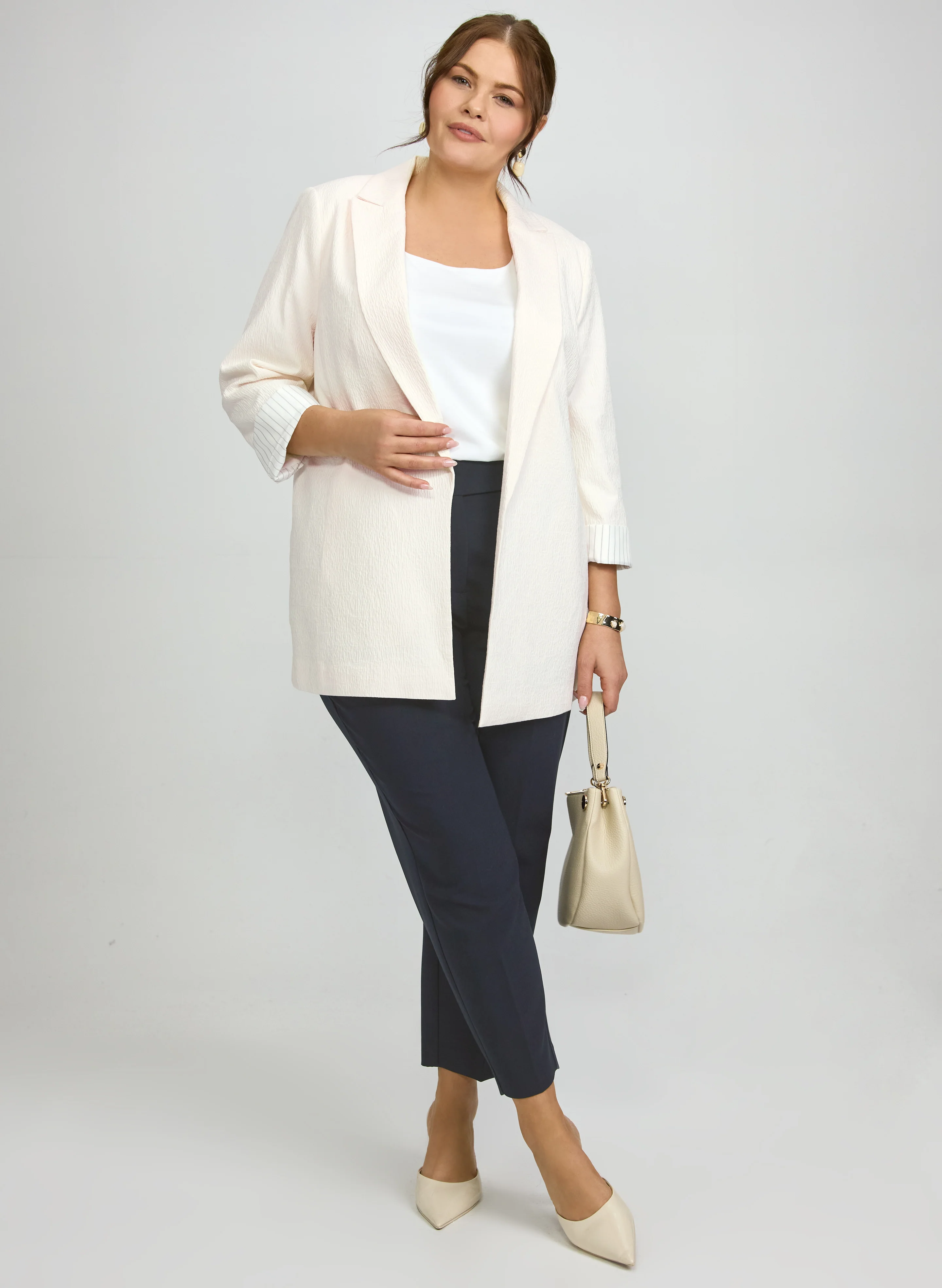 Crinkle Open Jacket - Image 3