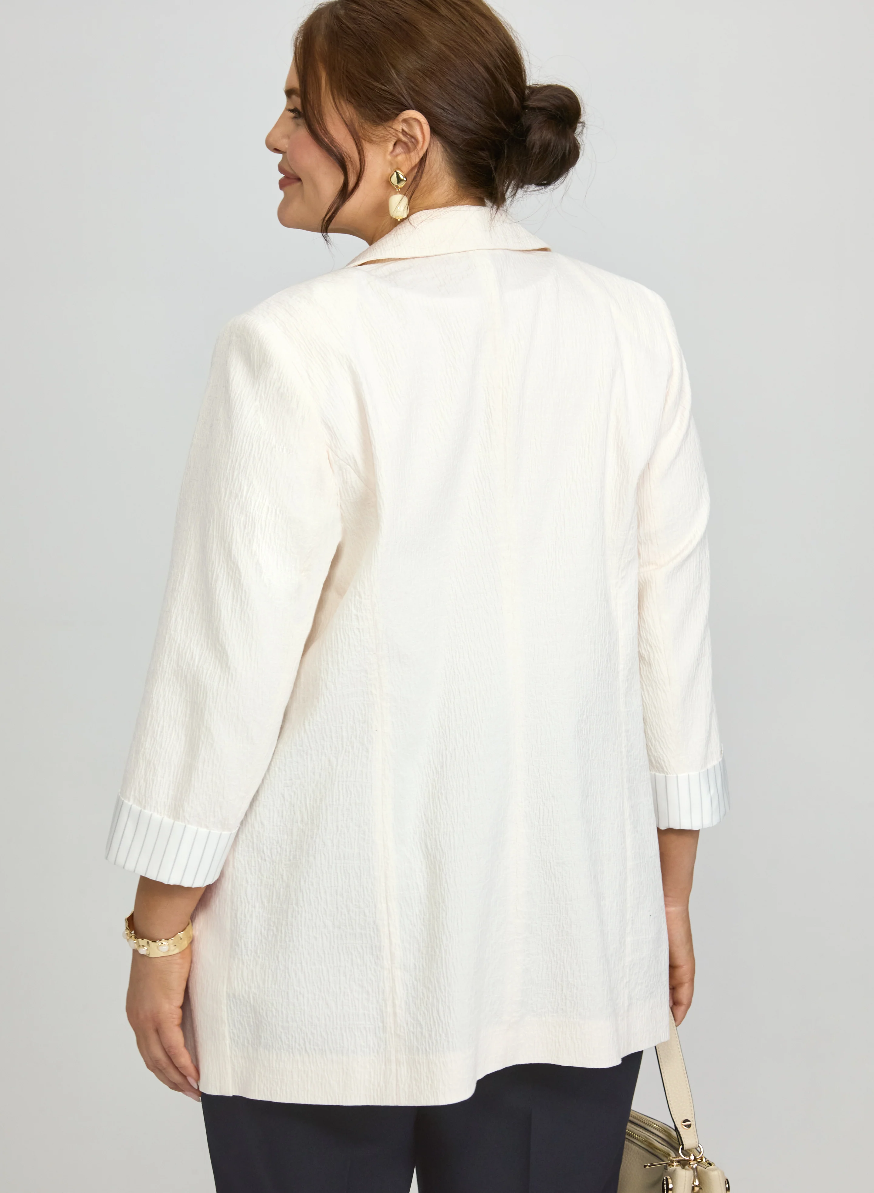 Crinkle Open Jacket - Image 4