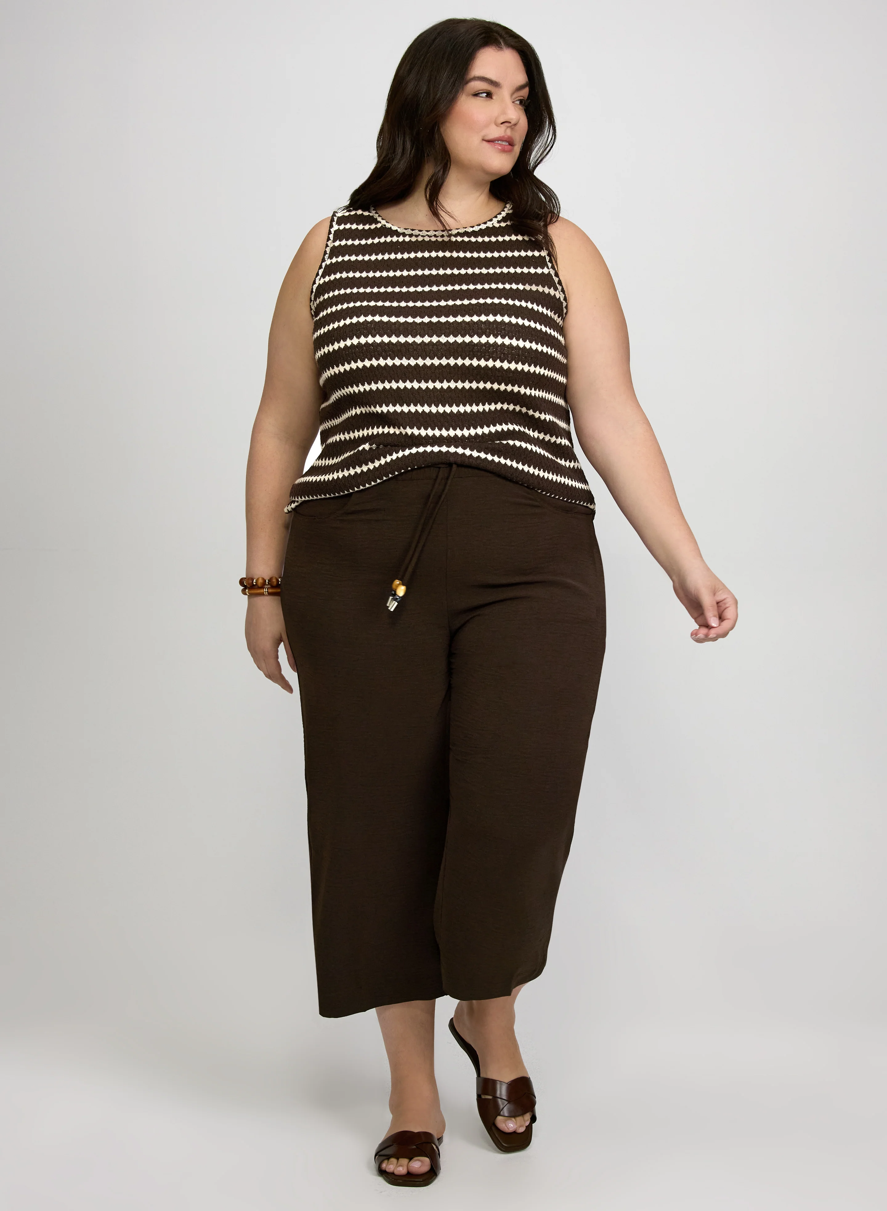 Crinkle Wide-Leg Pants - Image 3