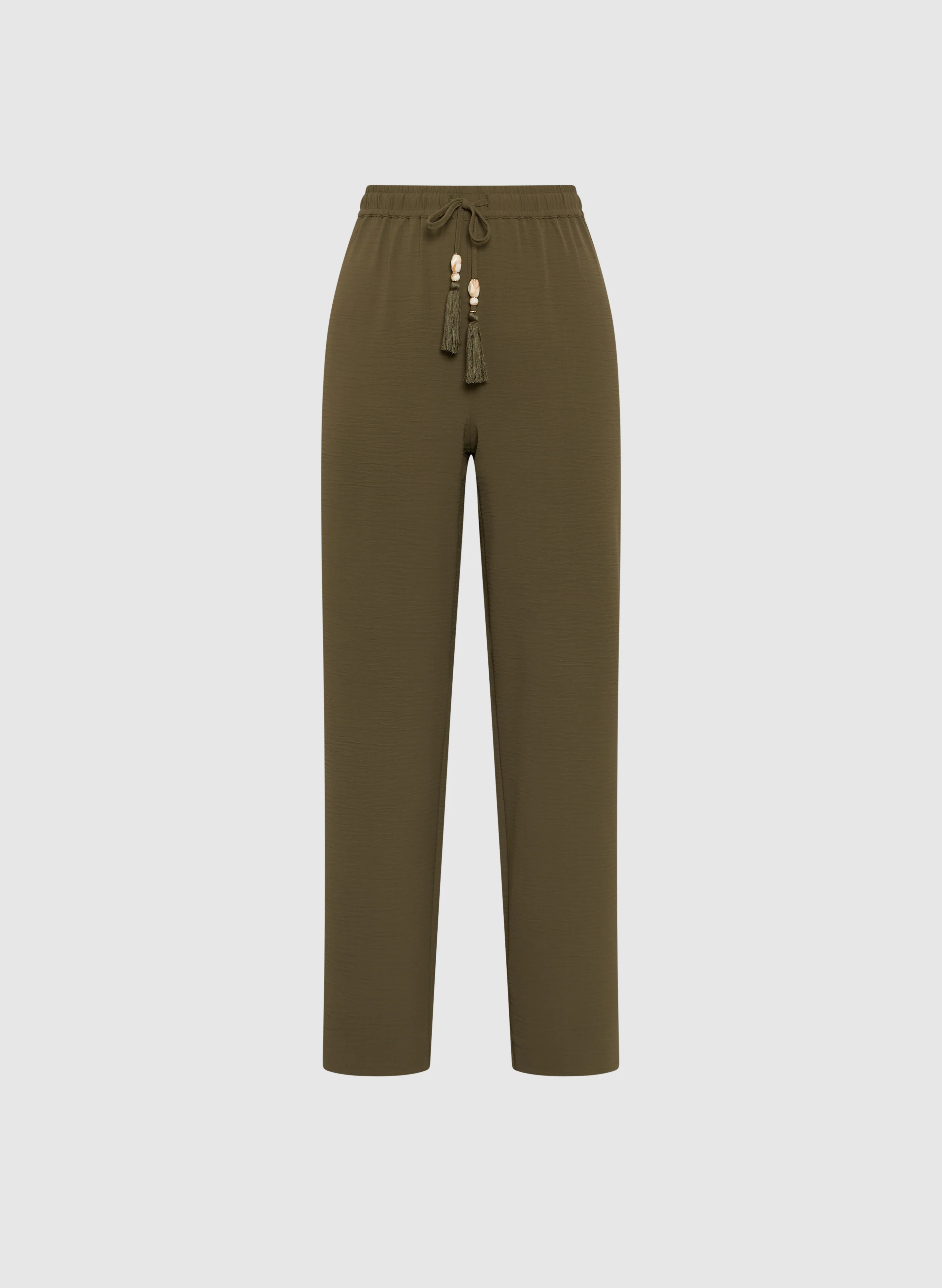 Olivia Crinkled Wide-Leg Pants - Image 6