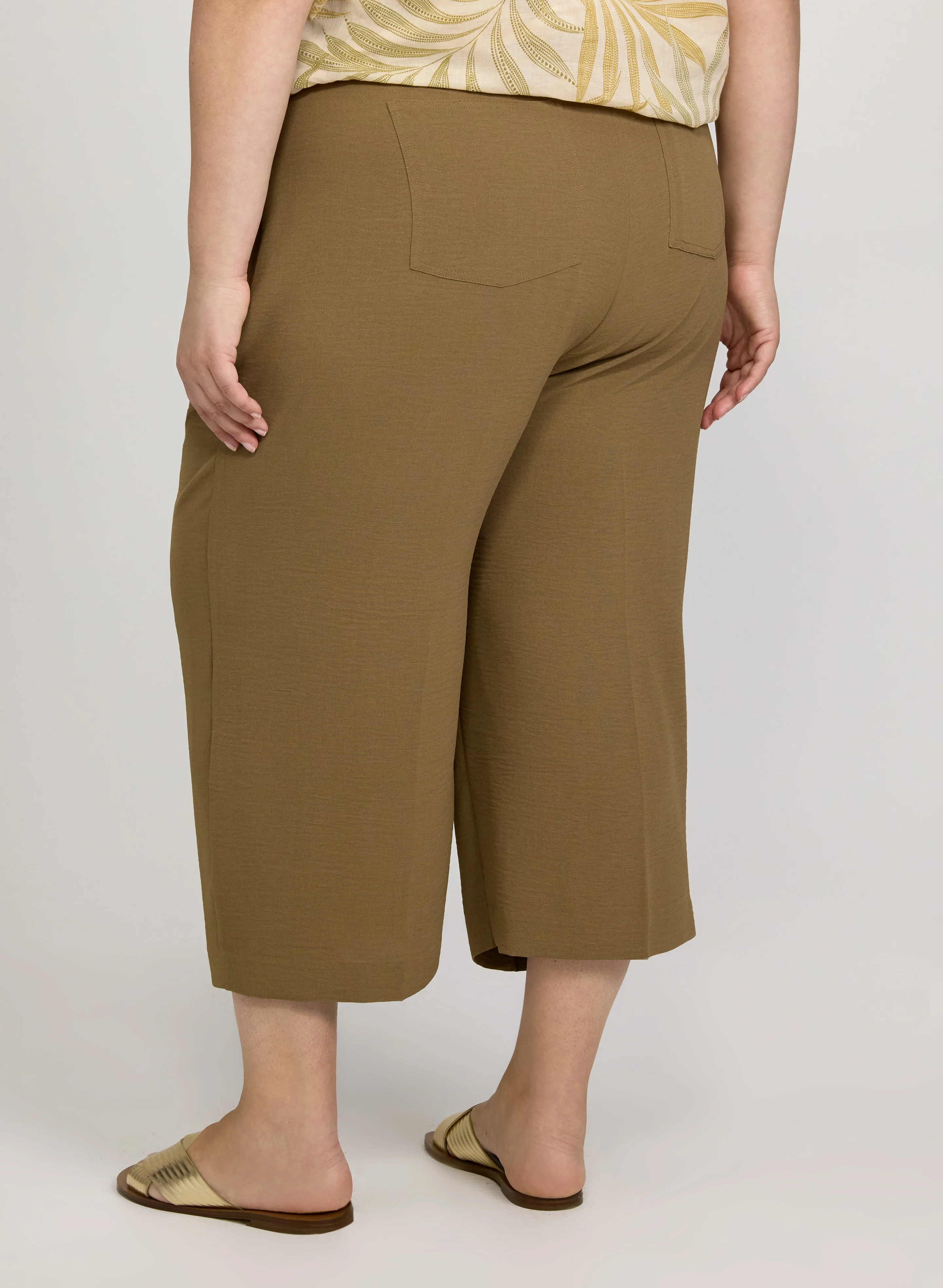 Crinkle Wide-Leg Pants - Image 4