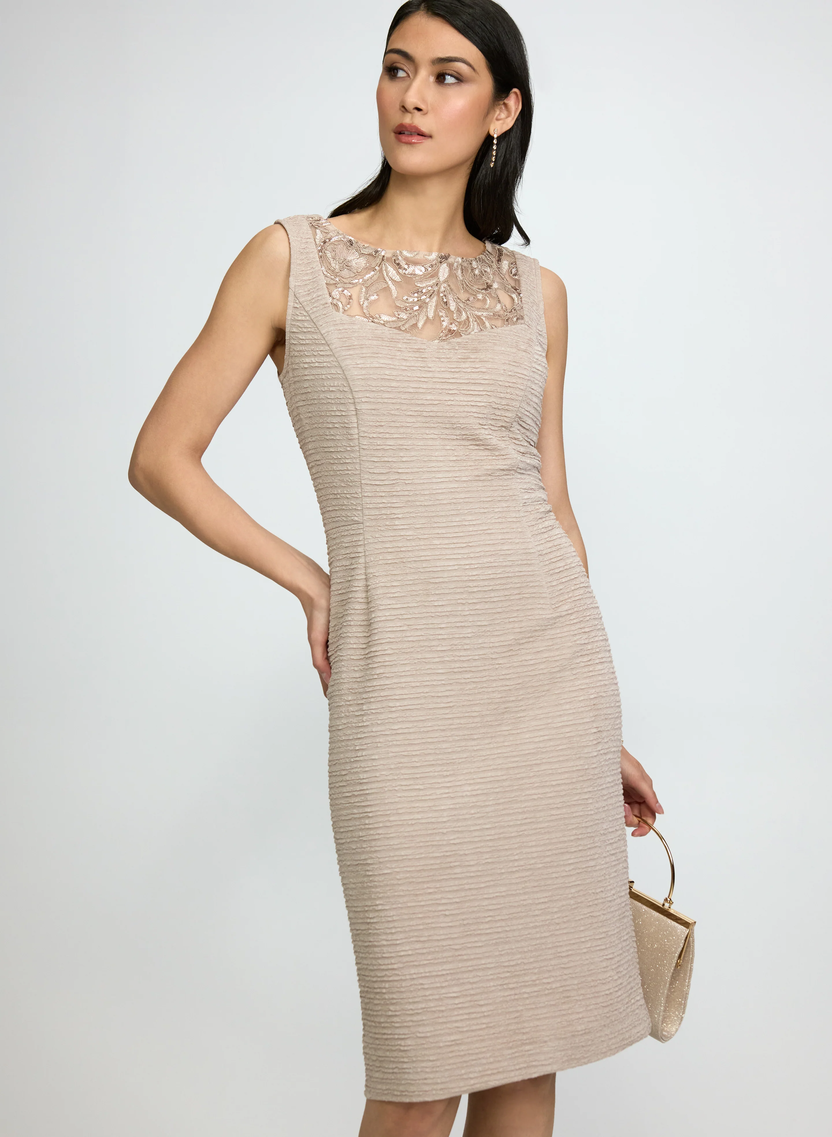 Crinkled Jacket & Dress Set - Image 4