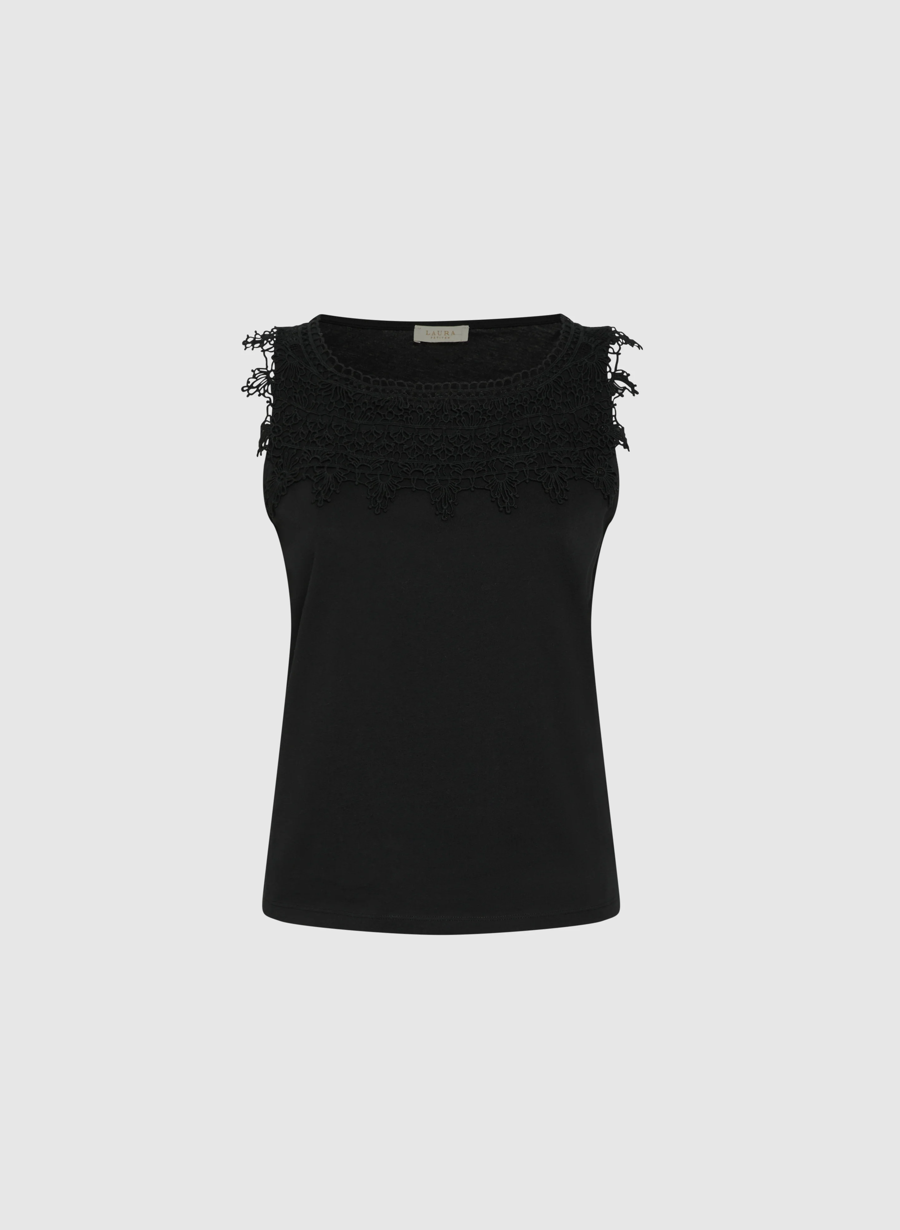 Crochet Appliqué Tank Top - Image 6
