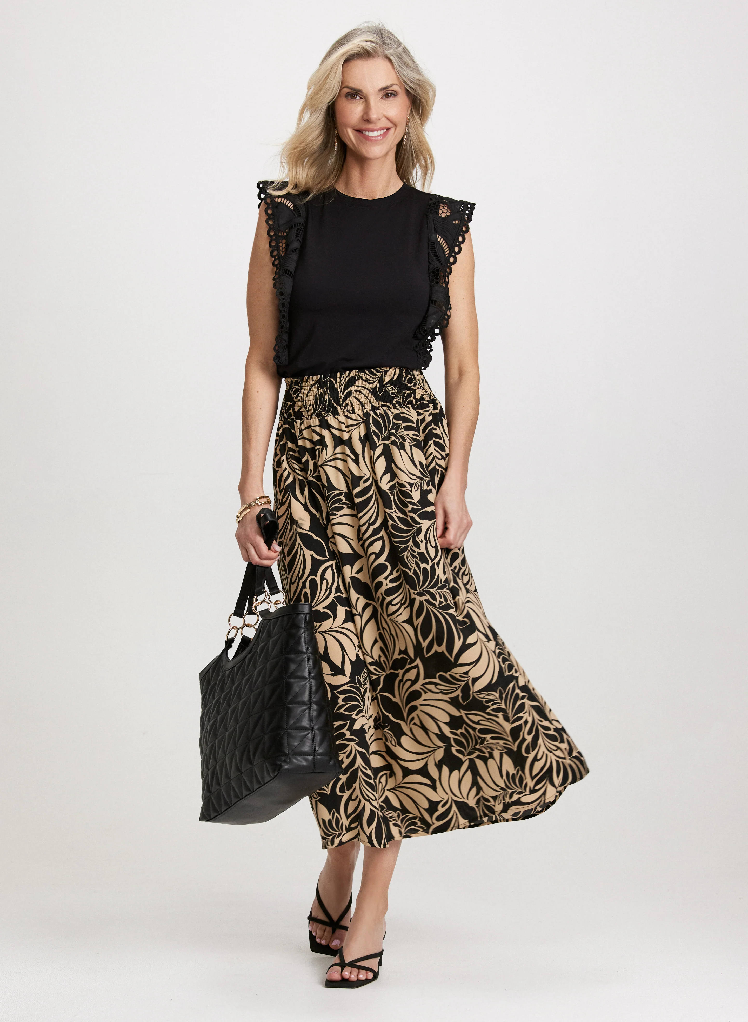 Crochet Cap Sleeve Top - Image 3