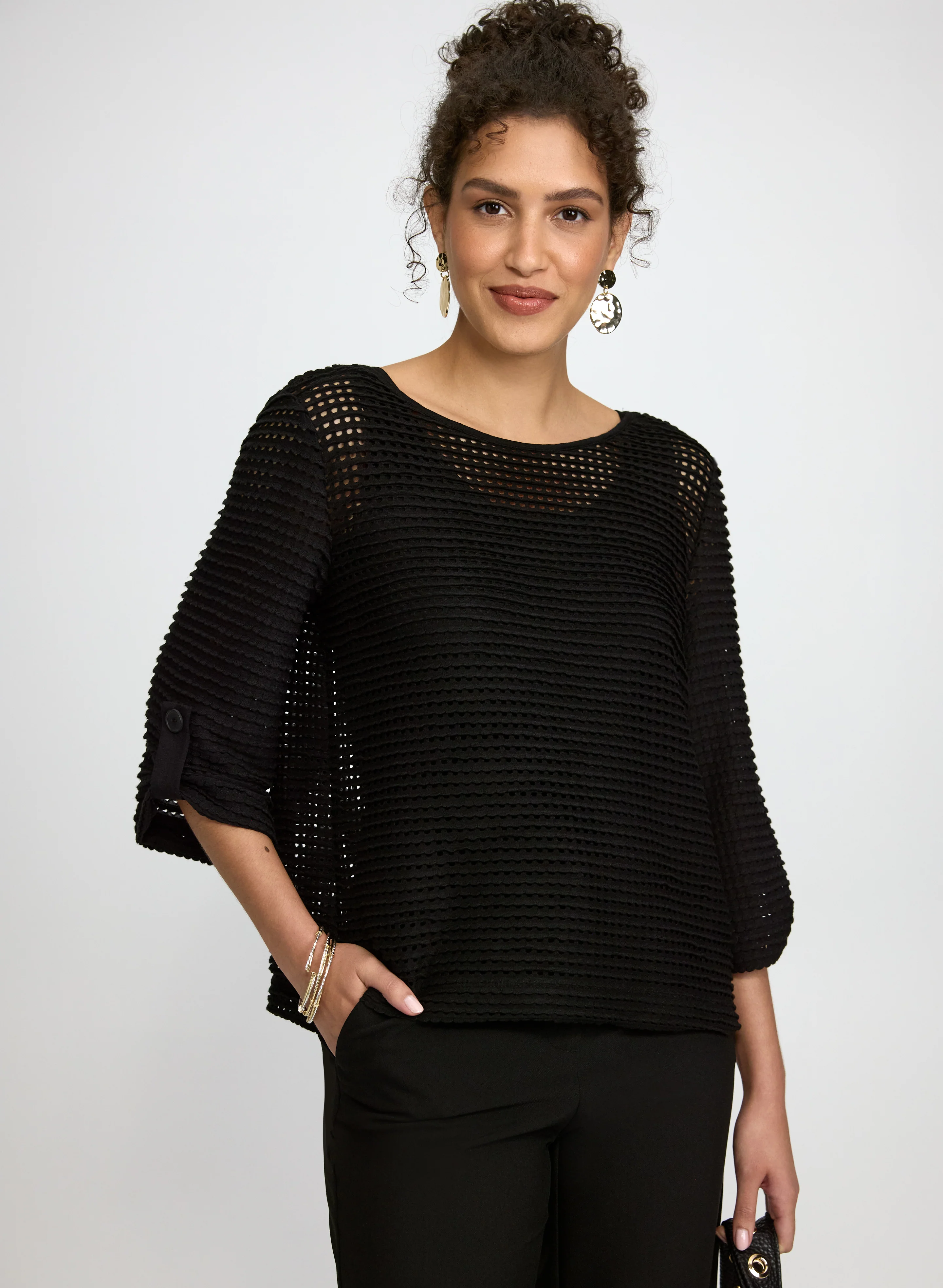 Crochet Pullover Top - Image 5