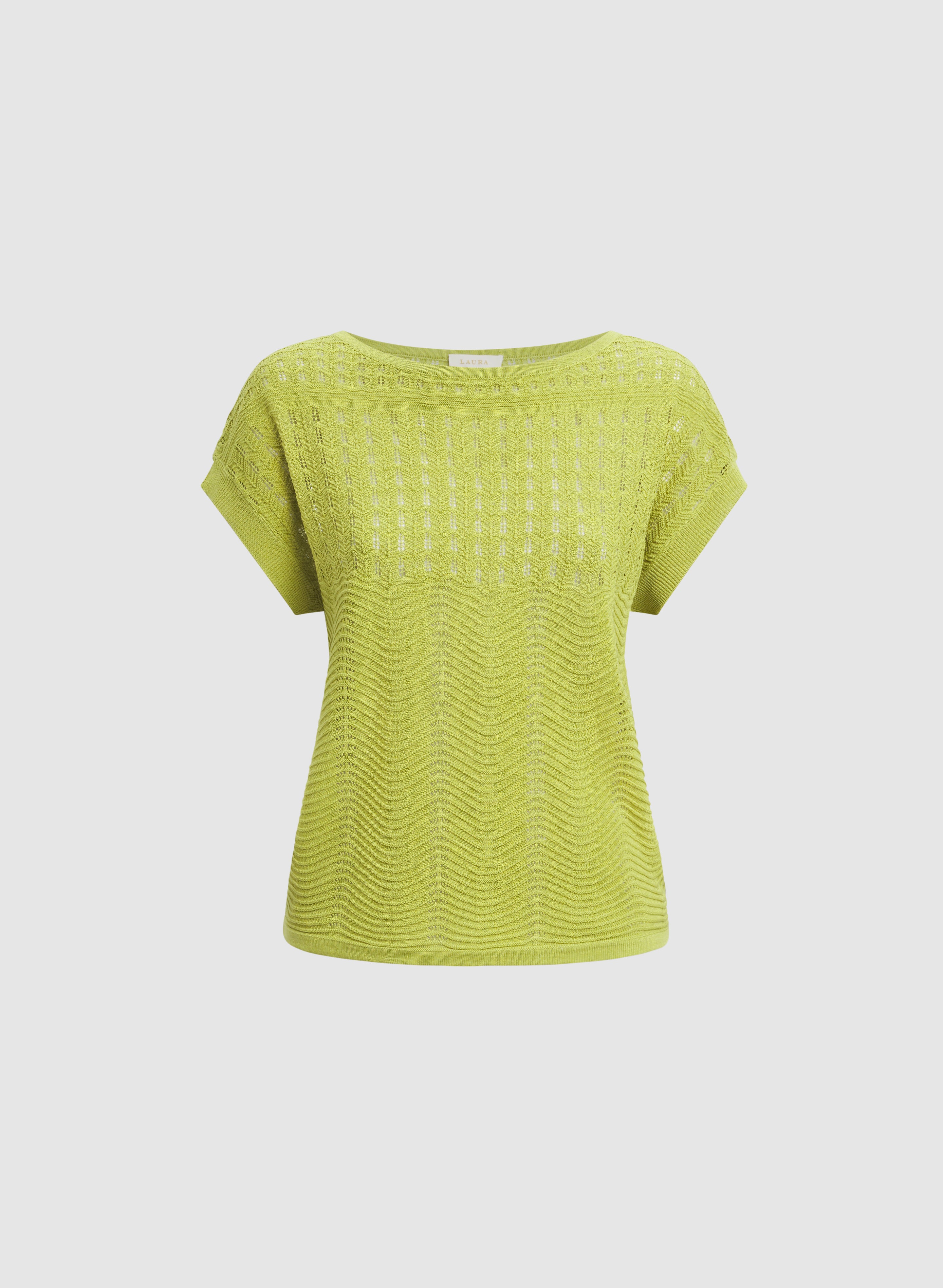 Crochet Stitch Pullover - Image 5