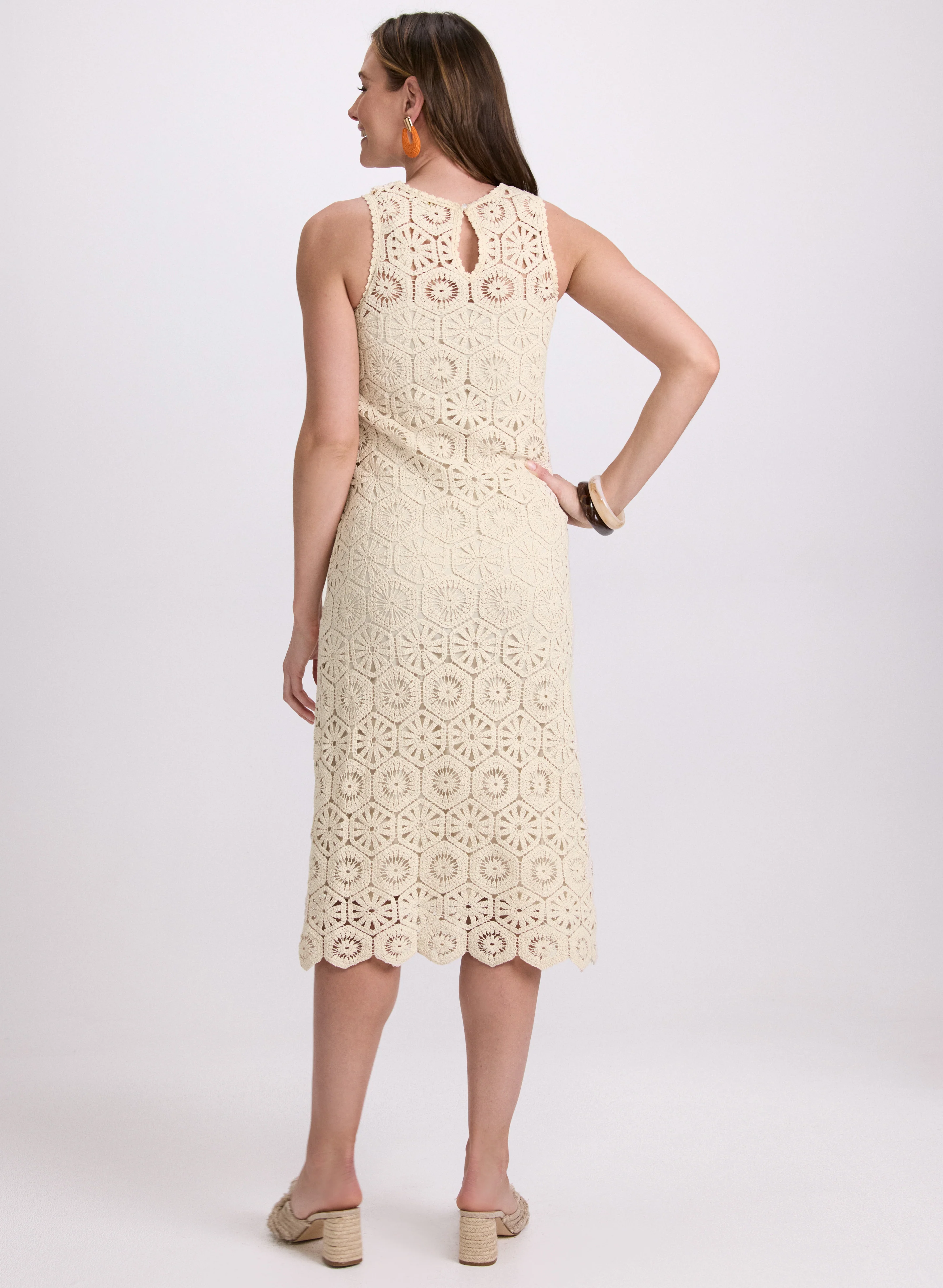 Crochet Trim Dress - Image 6