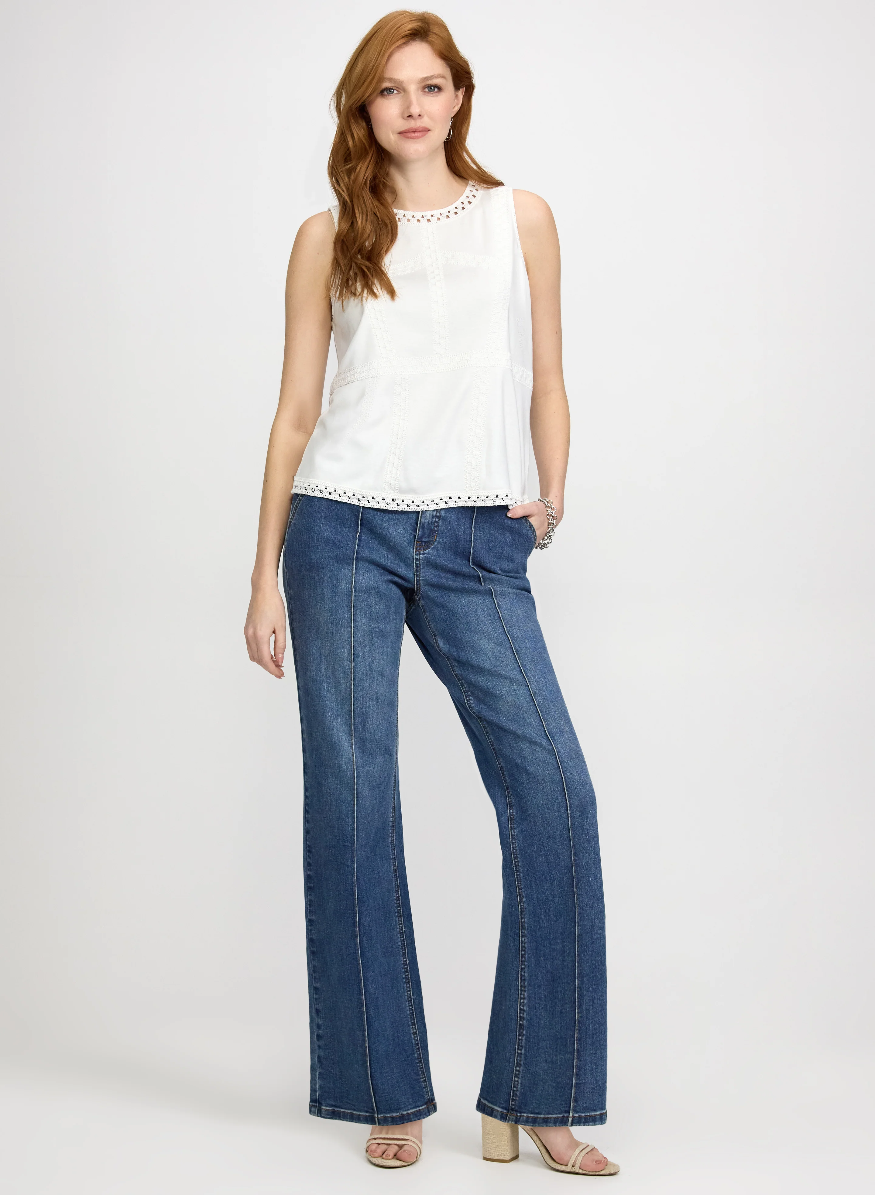 Crochet Trim Top - Image 3
