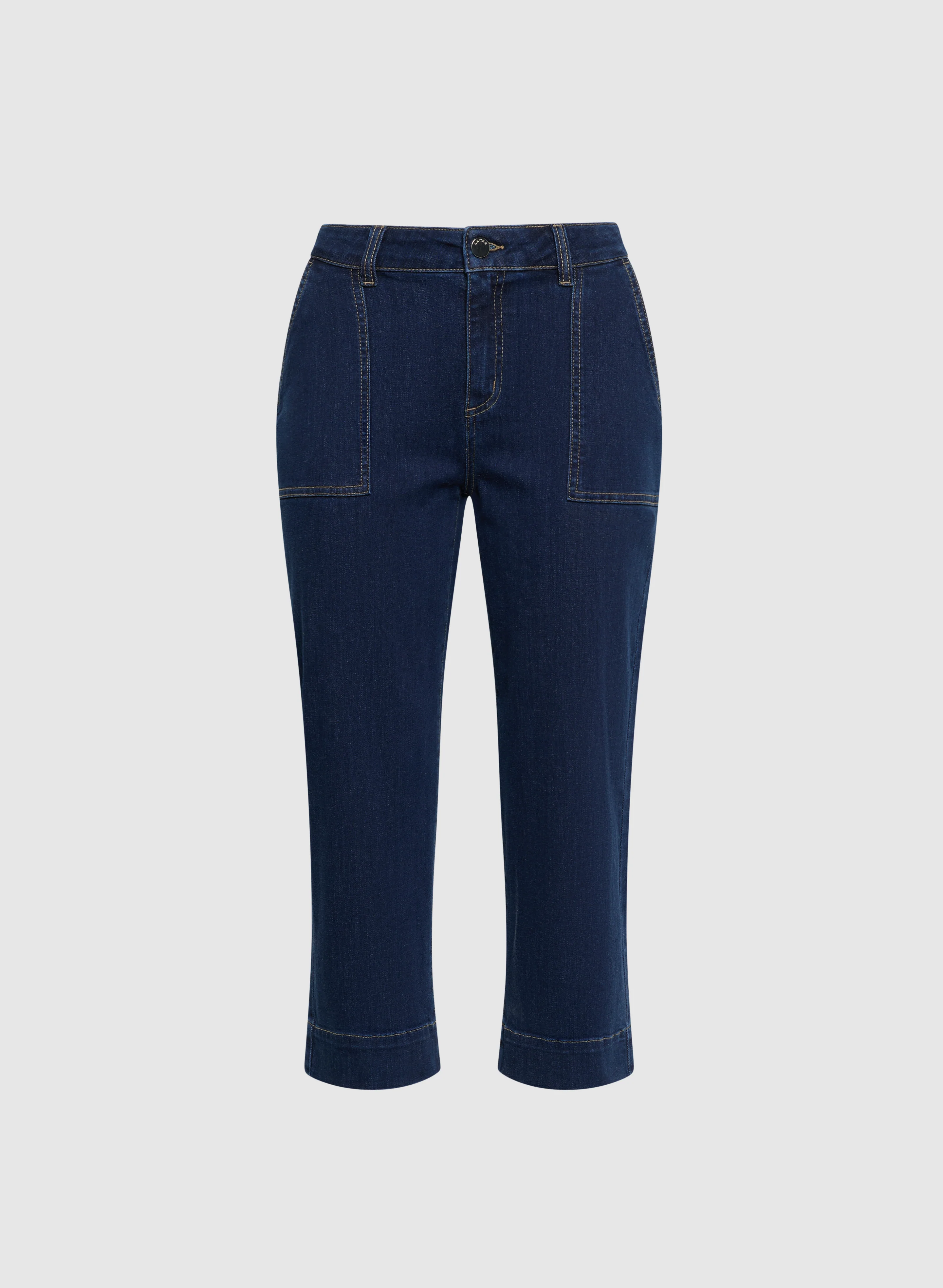 Cropped Wide-Leg Jeans - Image 6