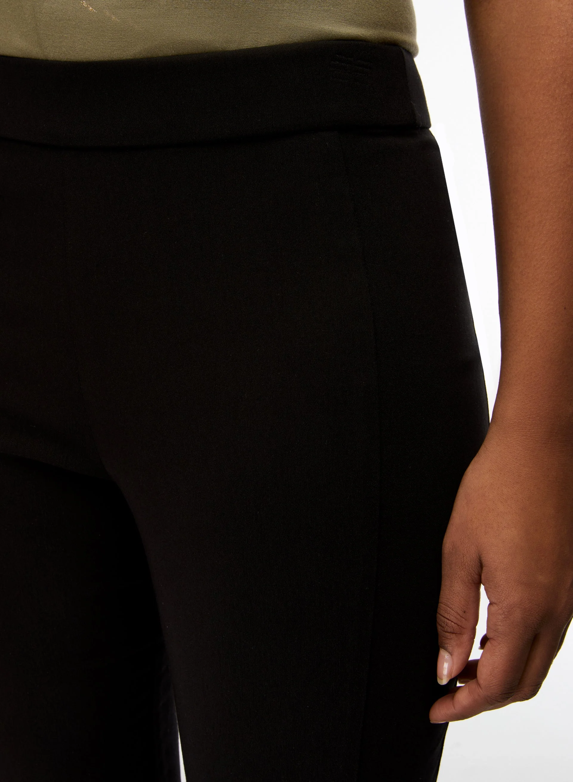 Cross Detail Capris - Image 5