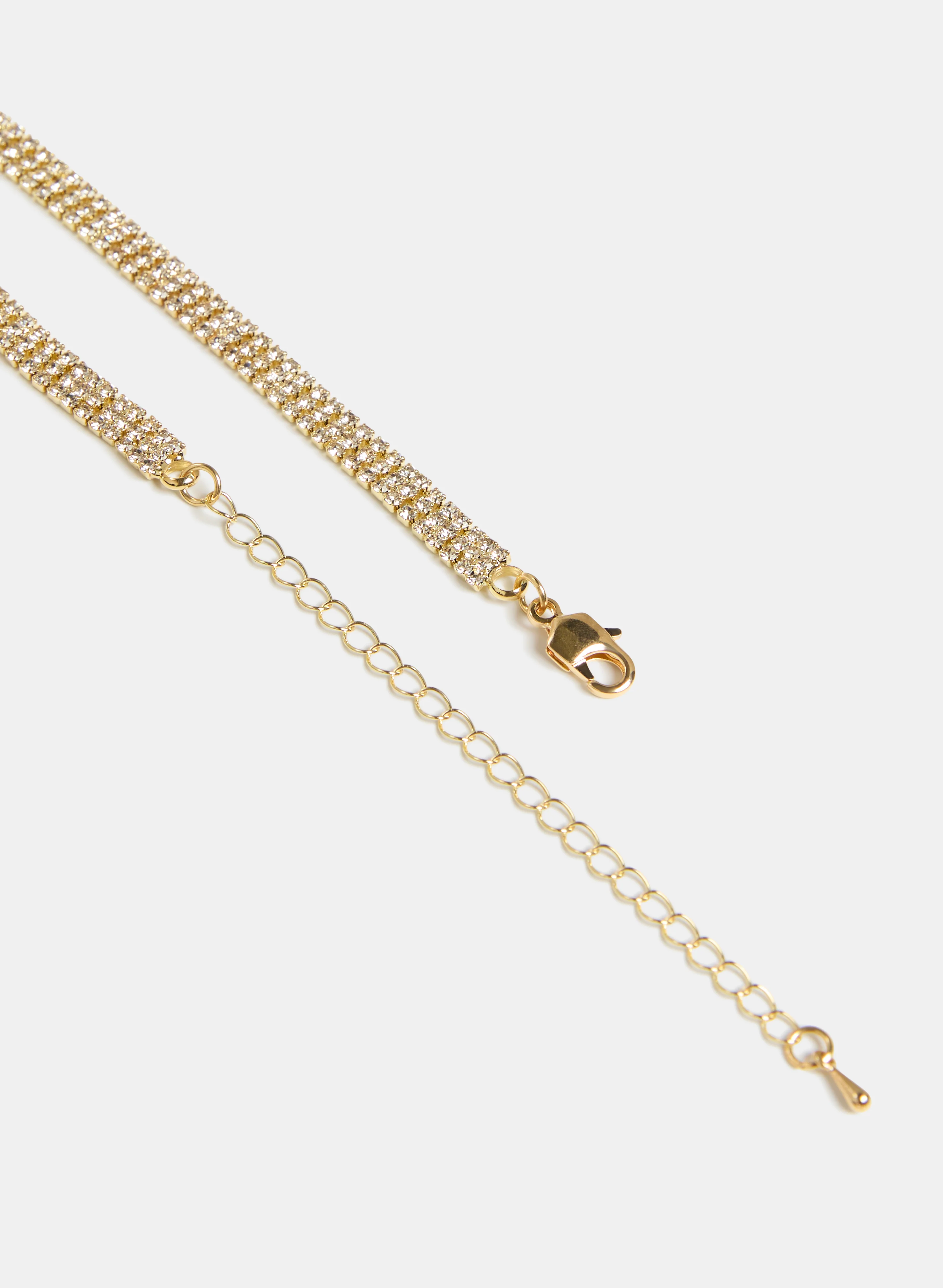 Crystal Chain Necklace - Image 2