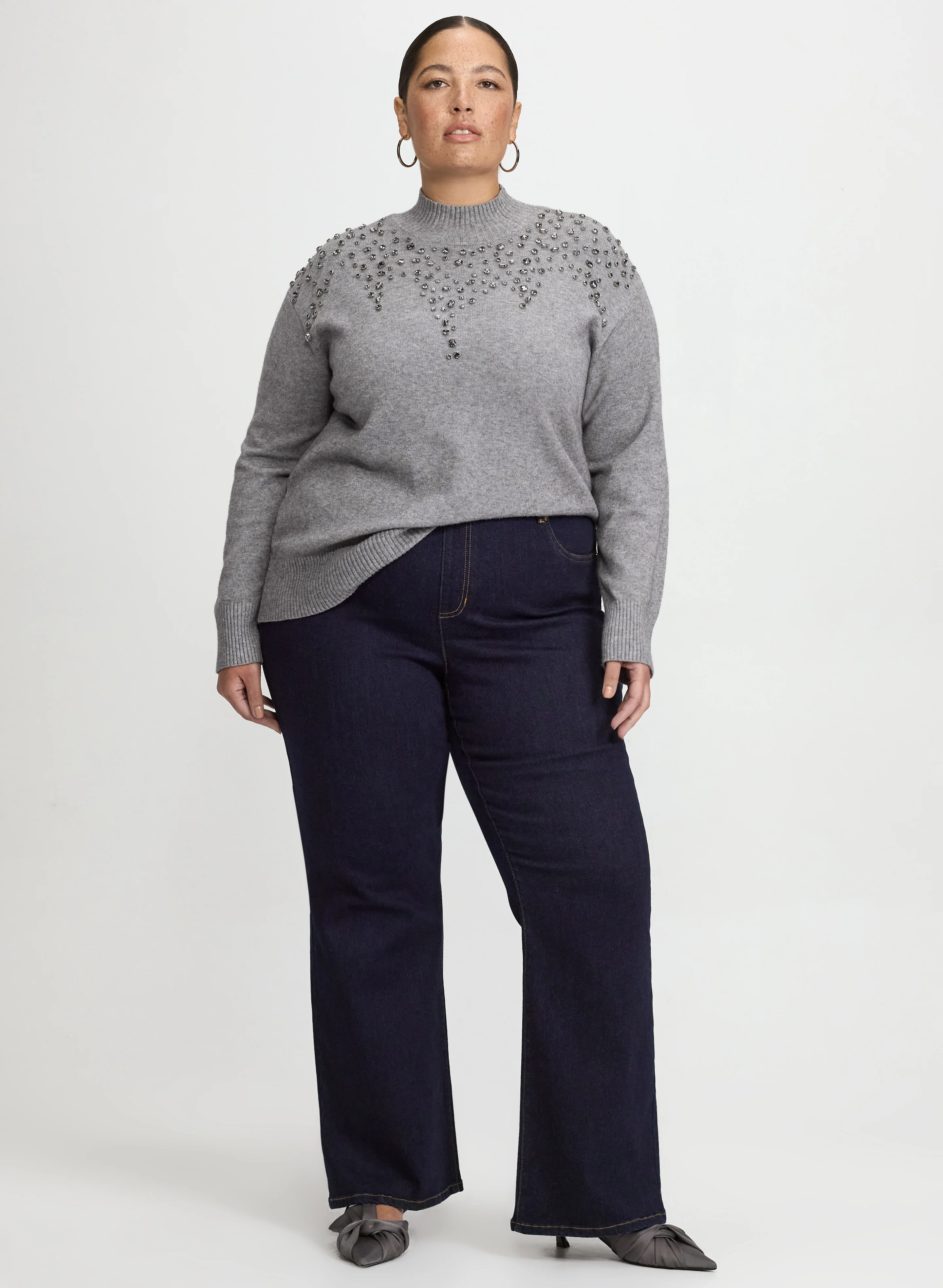 Crystal Embellished Sweater - Image 4