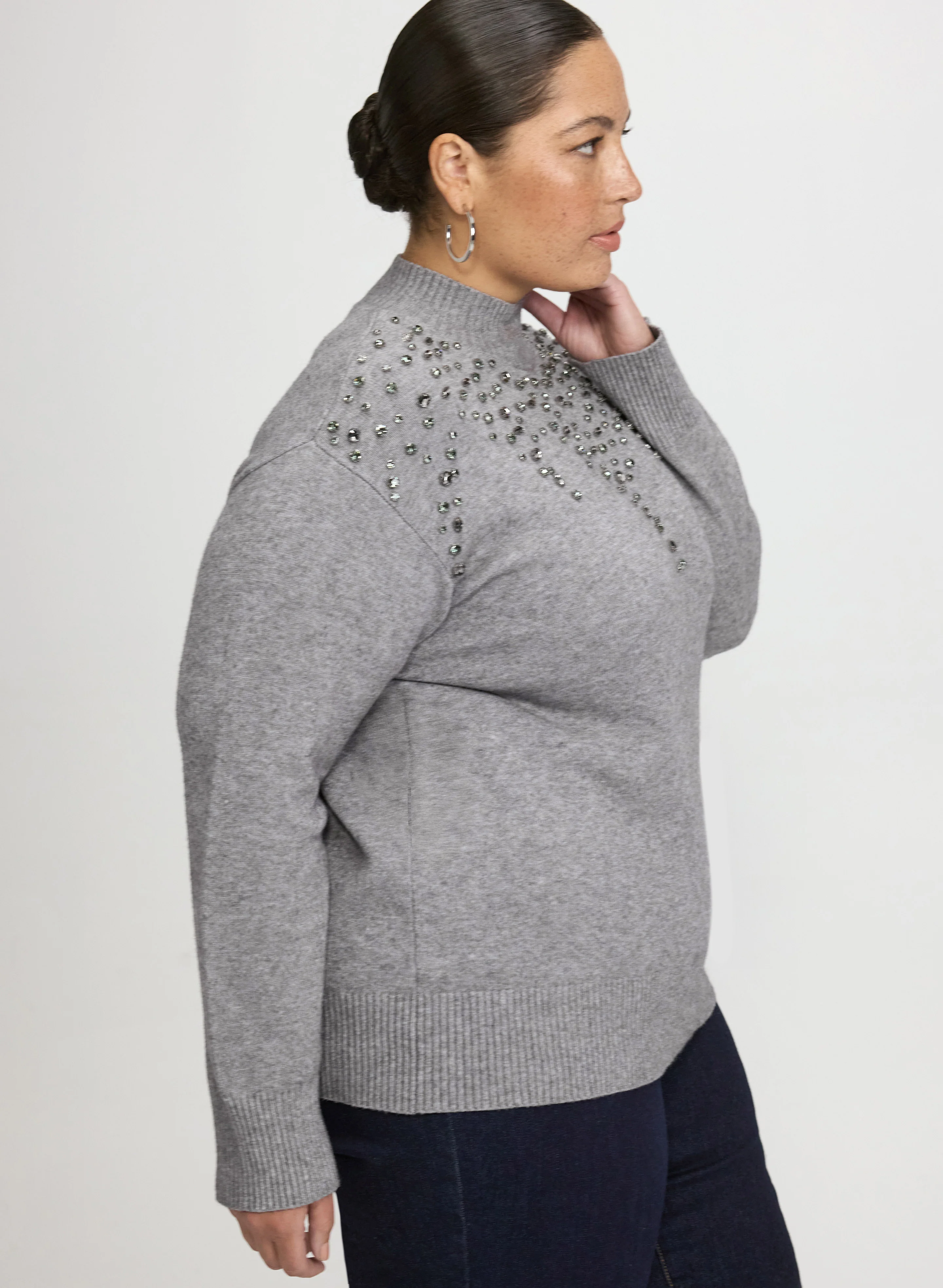 Crystal Embellished Sweater - Image 6
