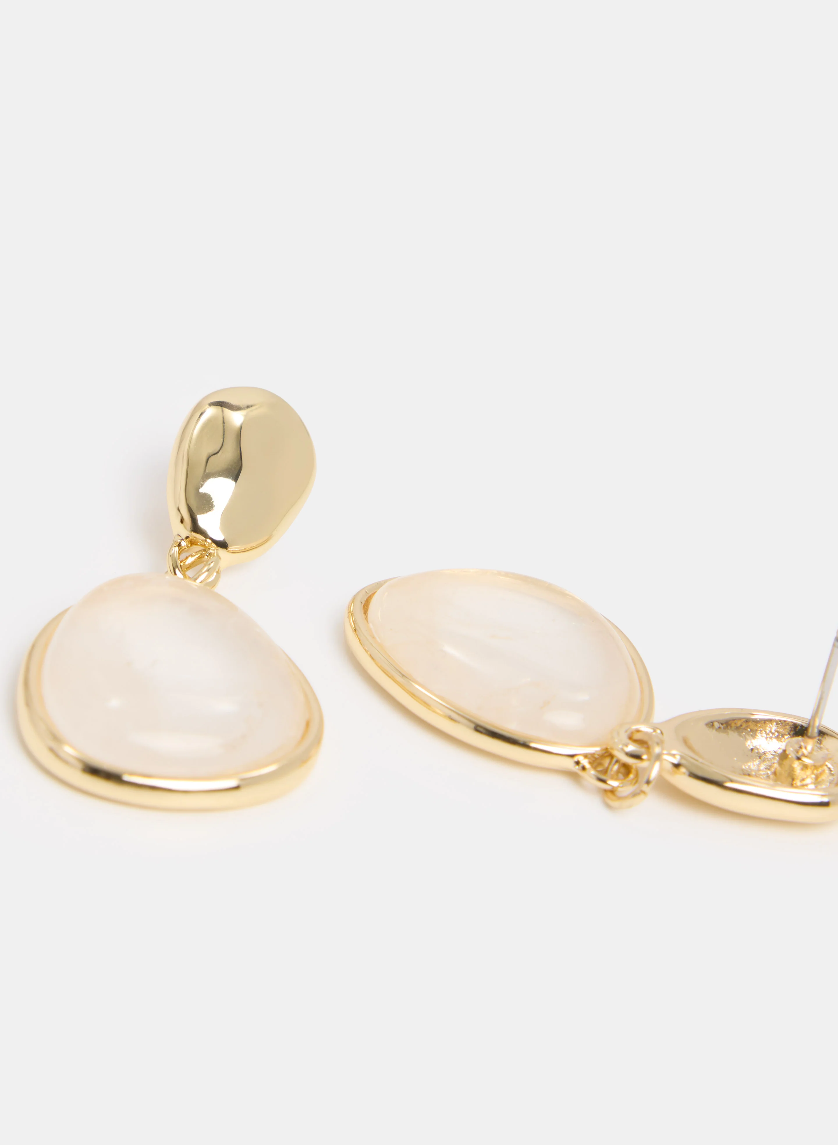 Crystal Quartz Earrings - Image 2