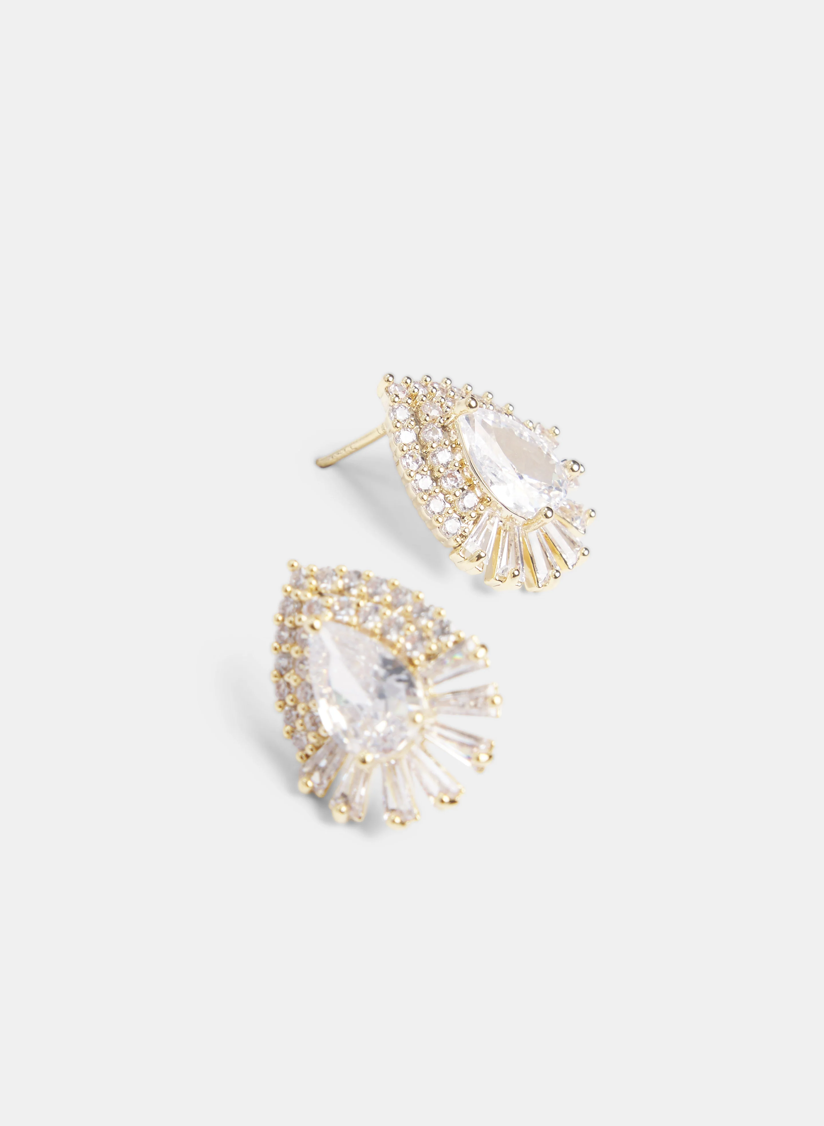 Crystal Stud Earrings - Image 2