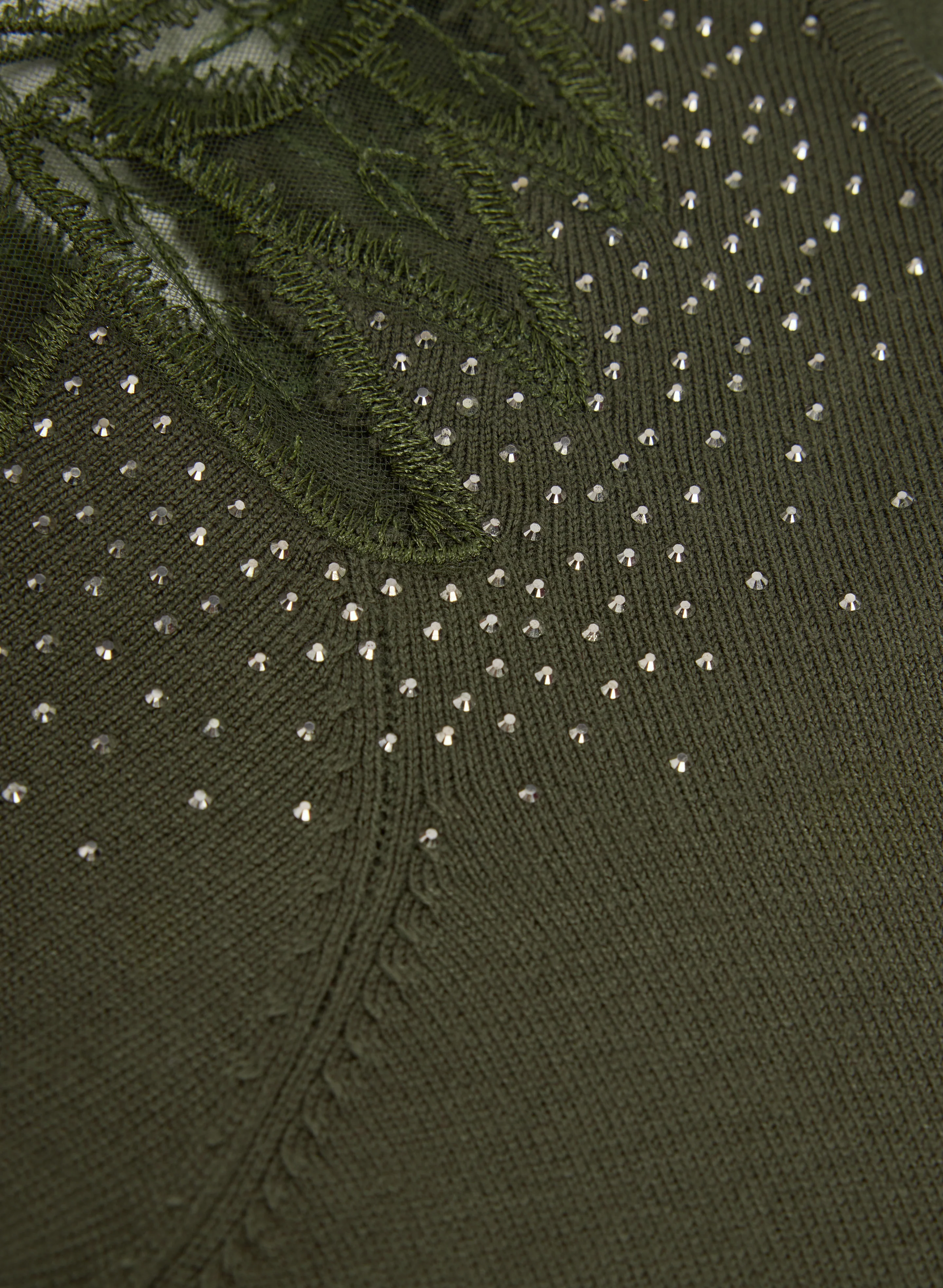 Cut-Out Foliage Sweater - Image 7