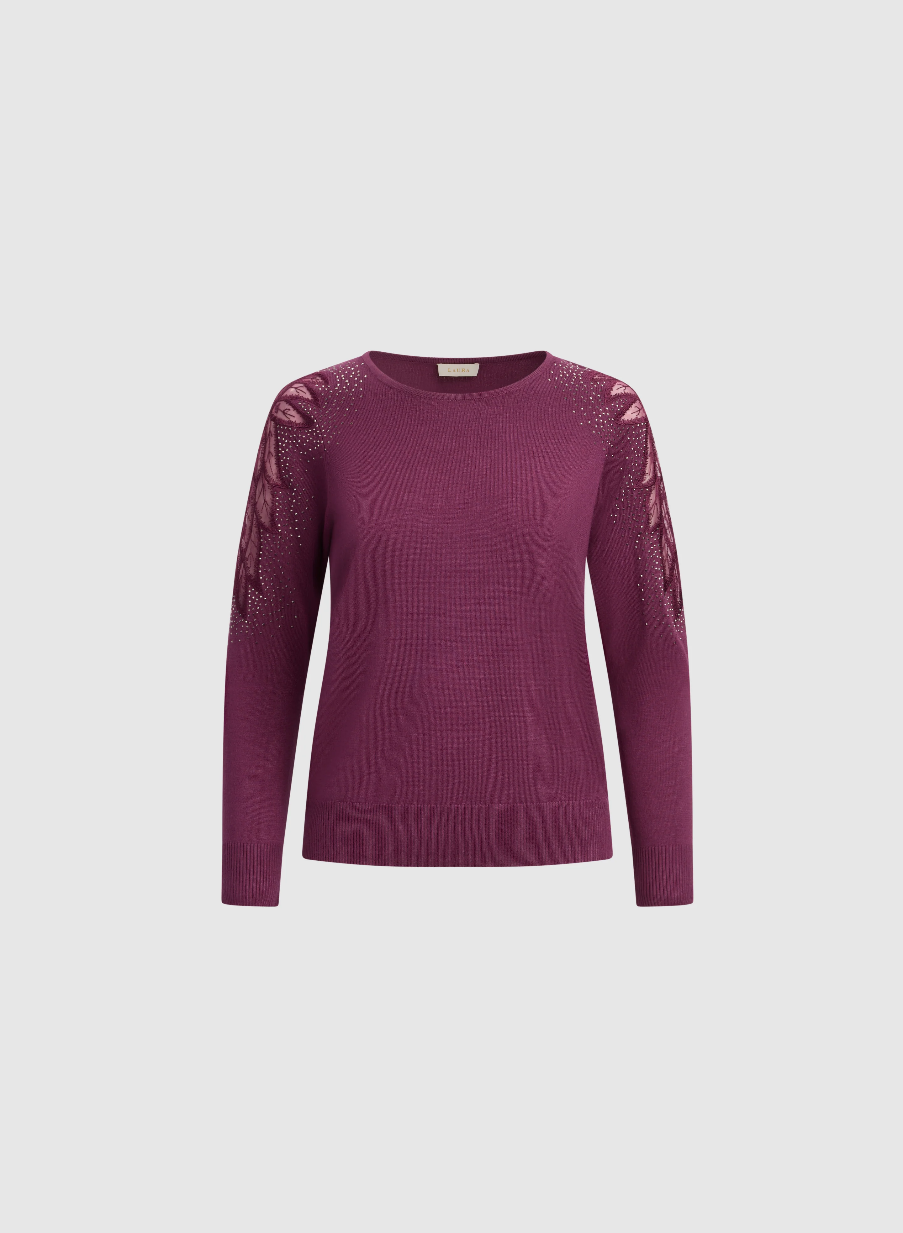 Cut-Out Foliage Sweater - Image 6