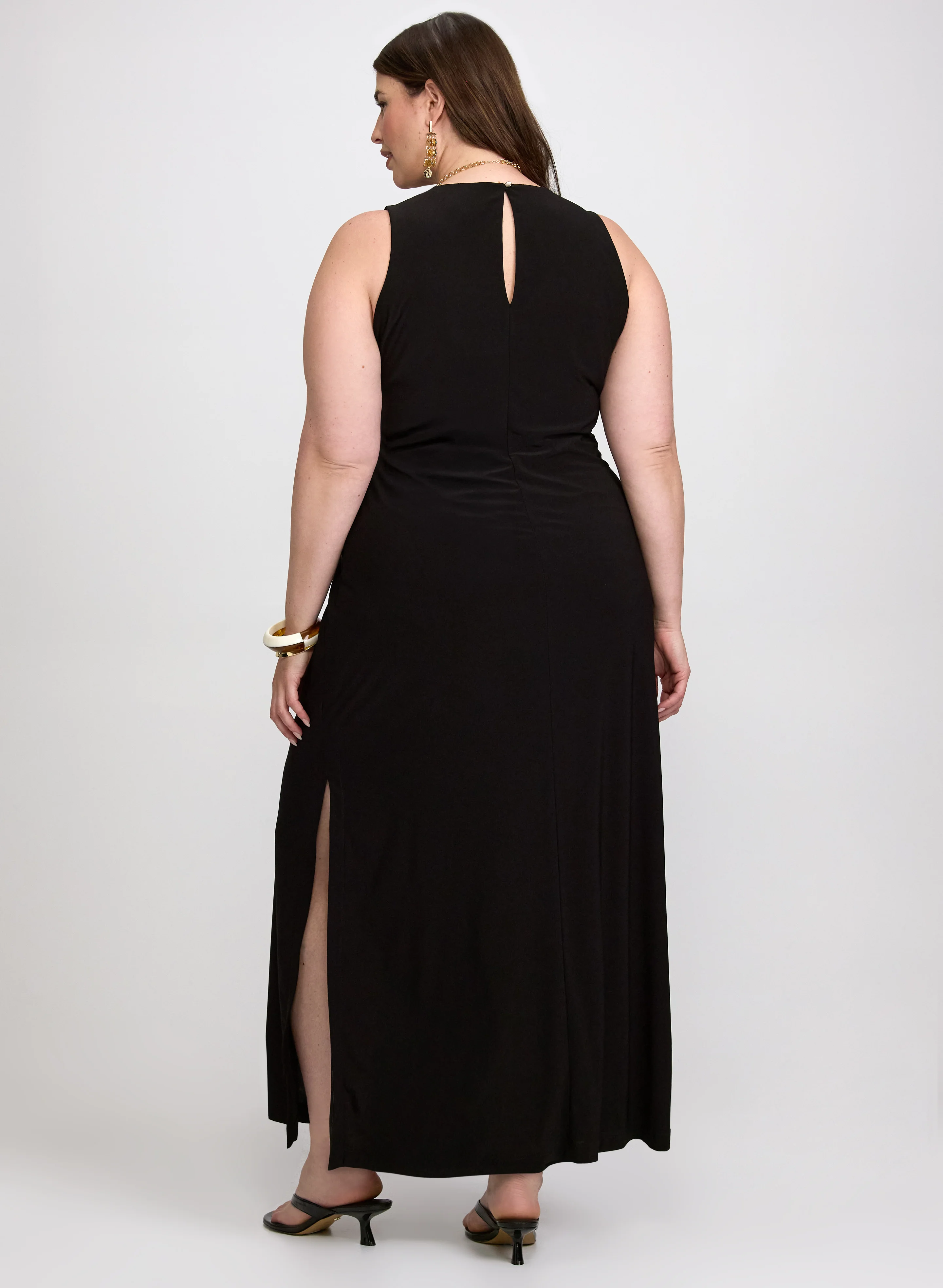 Sleeveless Jersey Maxi Dress - Image 4