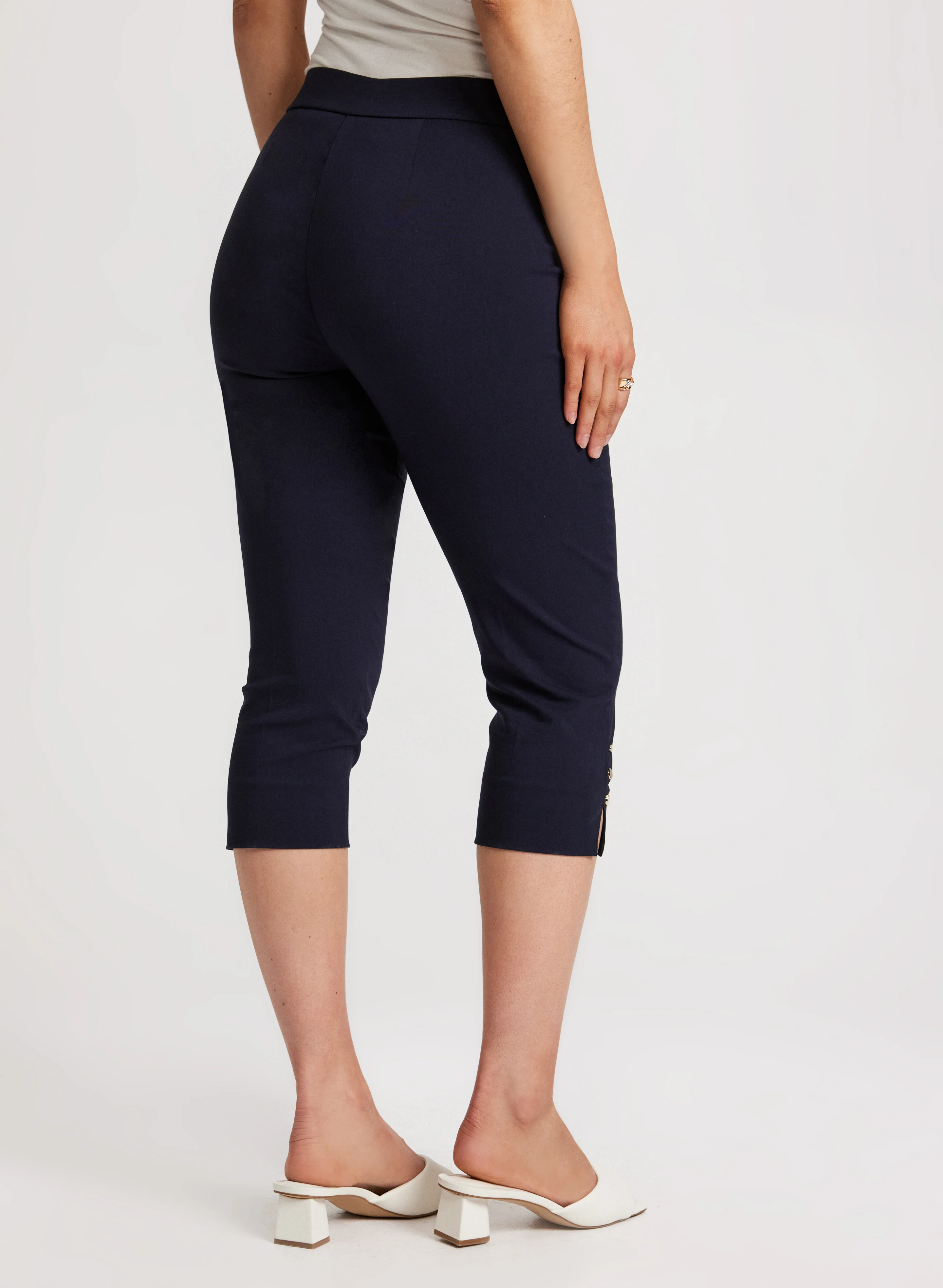 Pull-On Bengaline Capris - Image 2