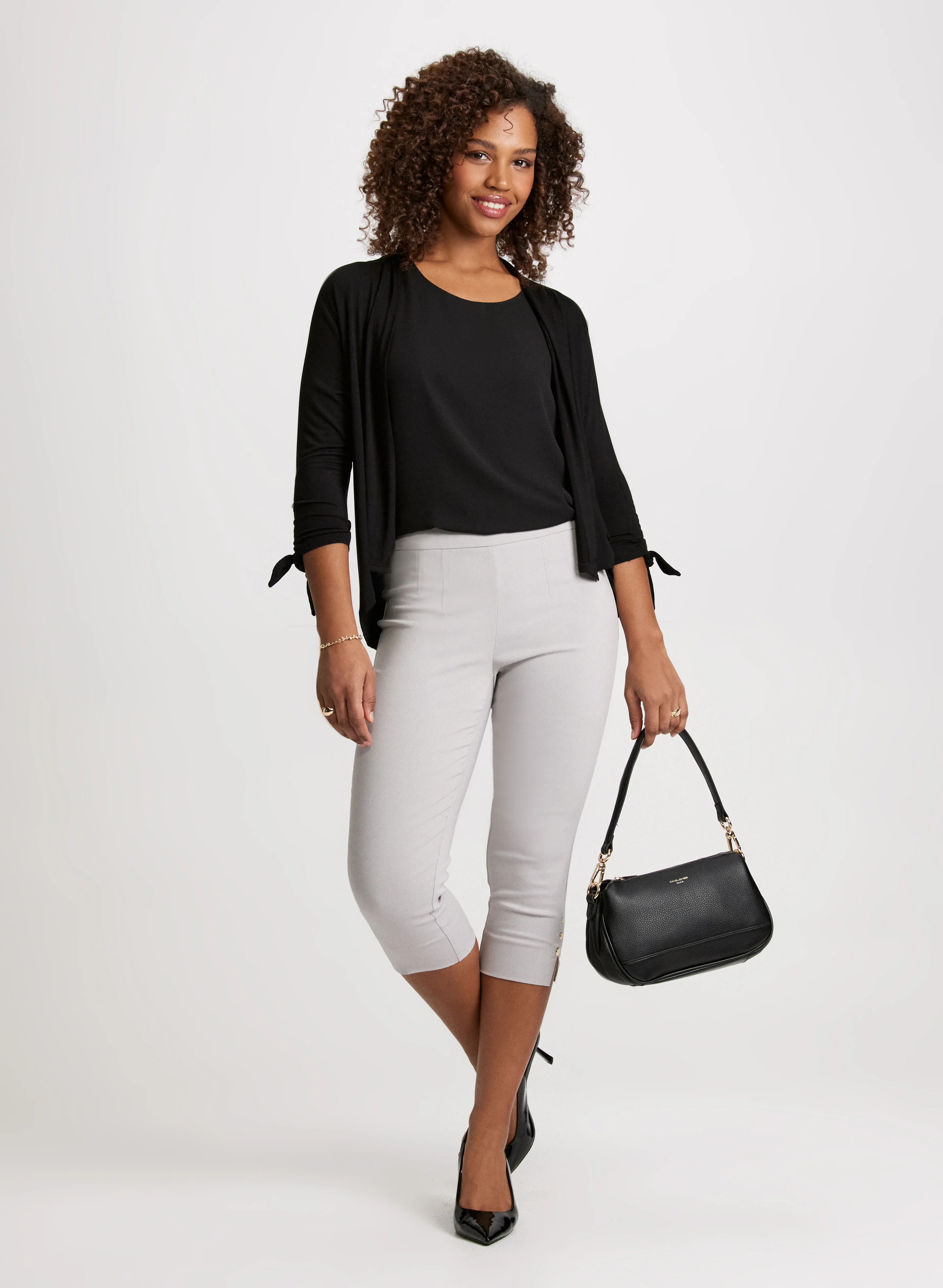 Pull-On Bengaline Capris - Image 3