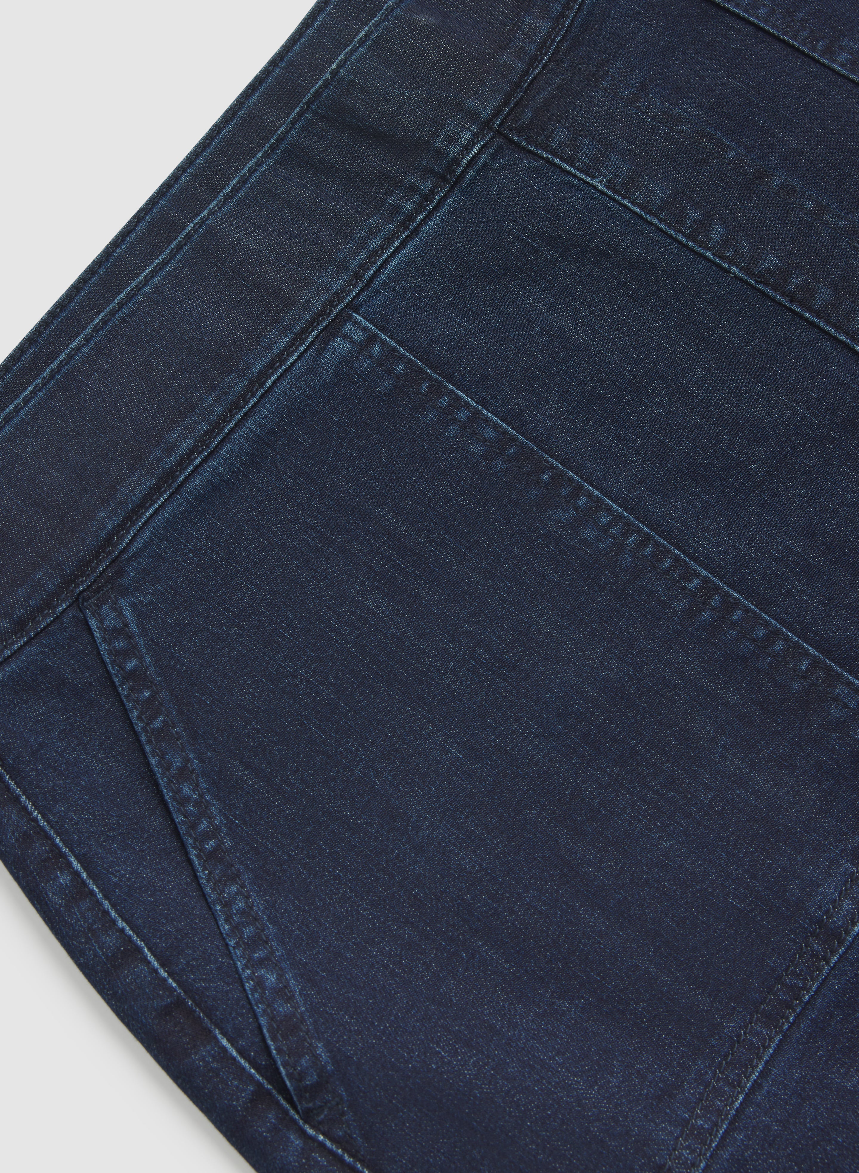 Denim Straight-Leg Capris - Image 7