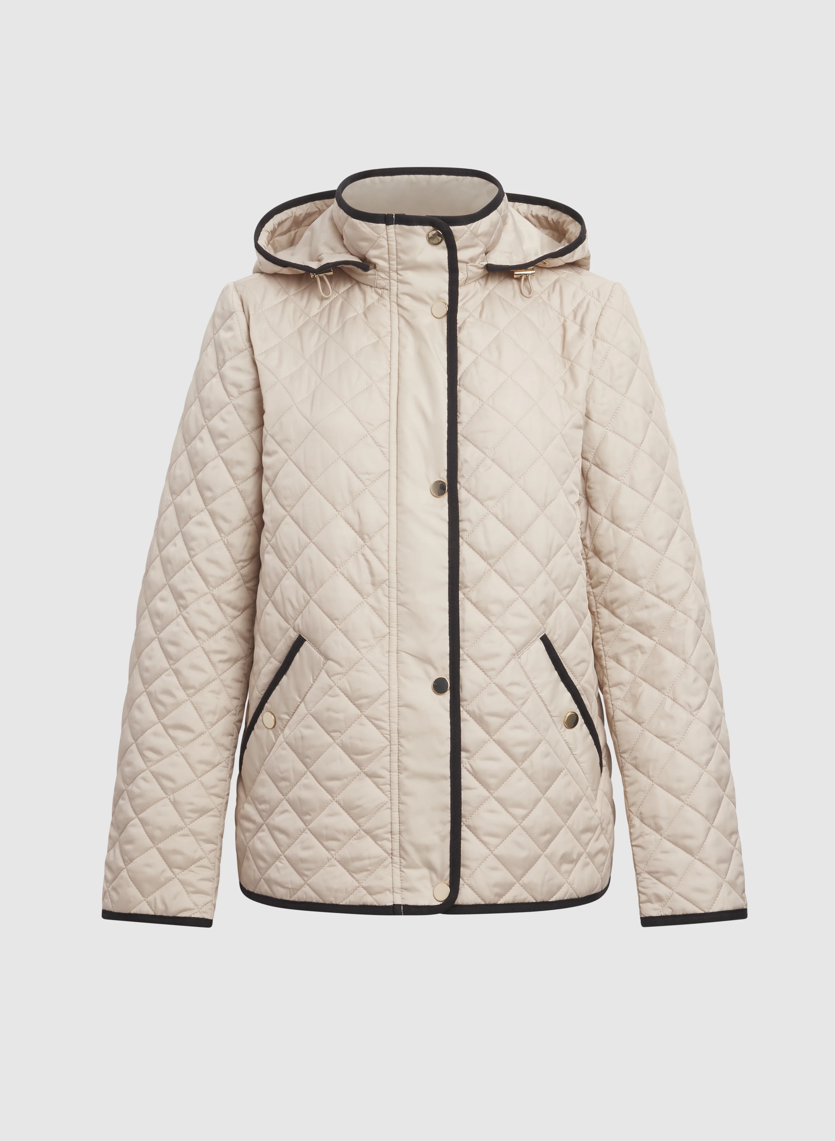 Diamond Quilted Coat - Image 6