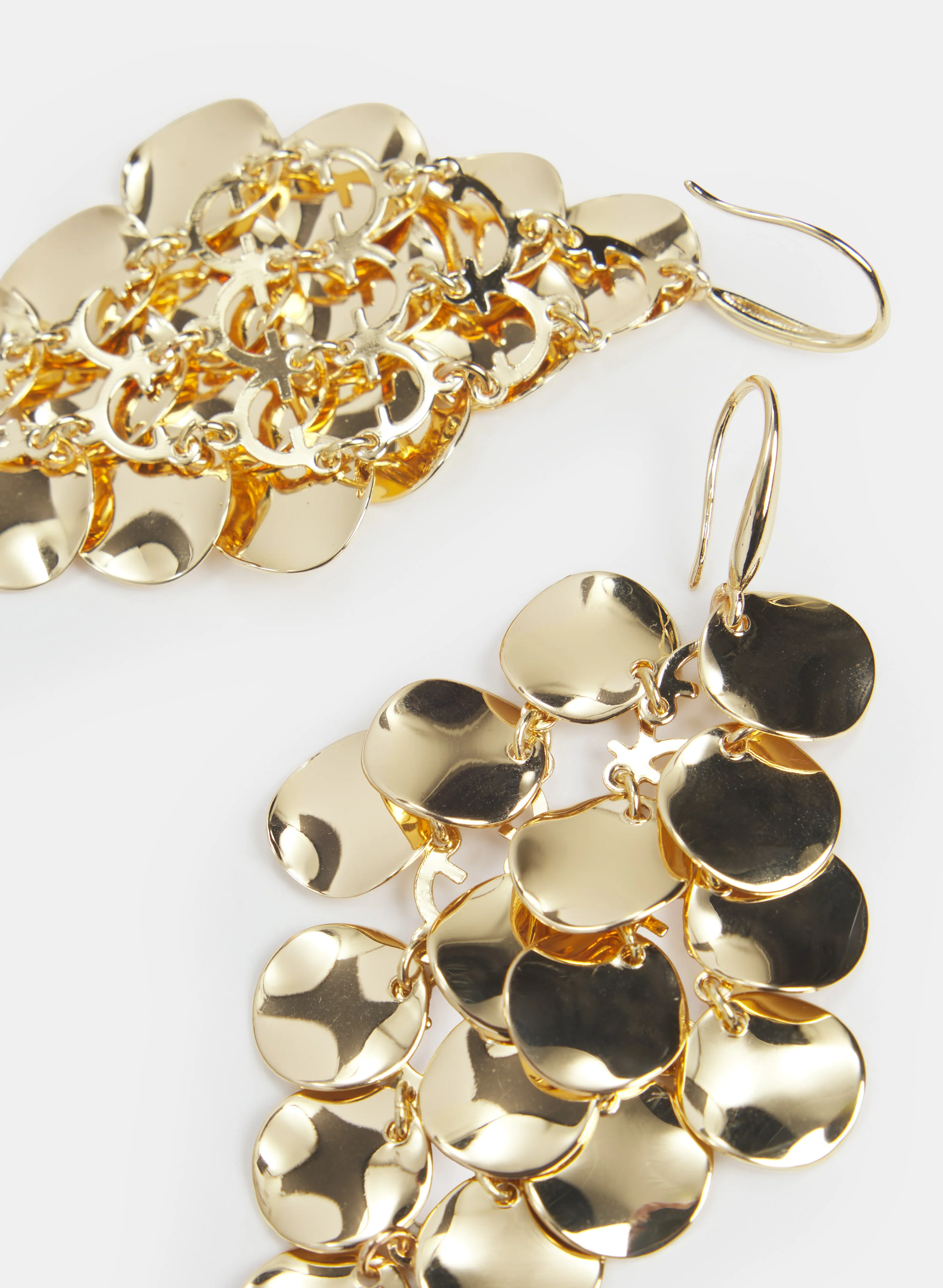 Disc Cascade Earrings - Image 3