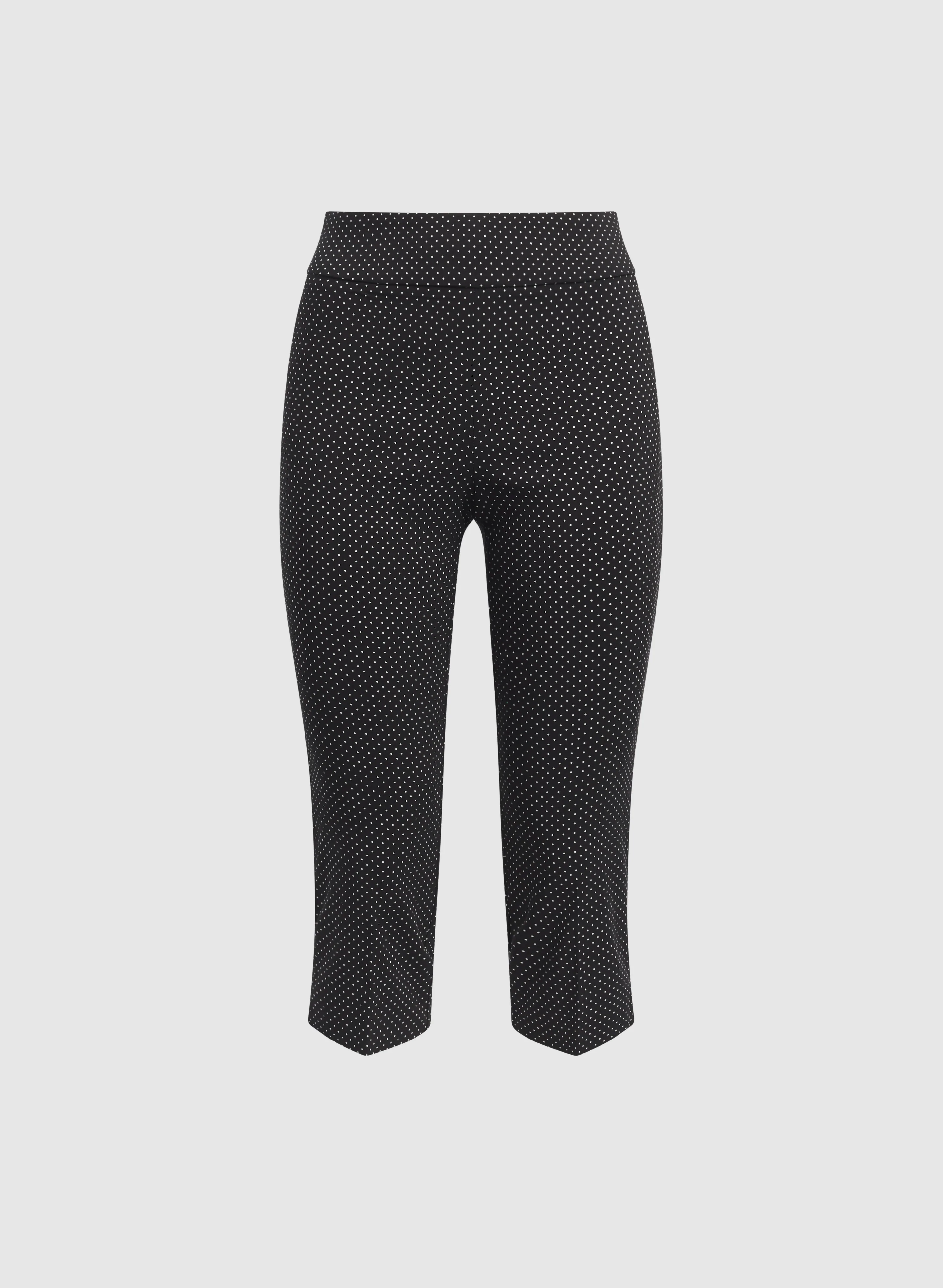 Dot Print Capris - Image 6