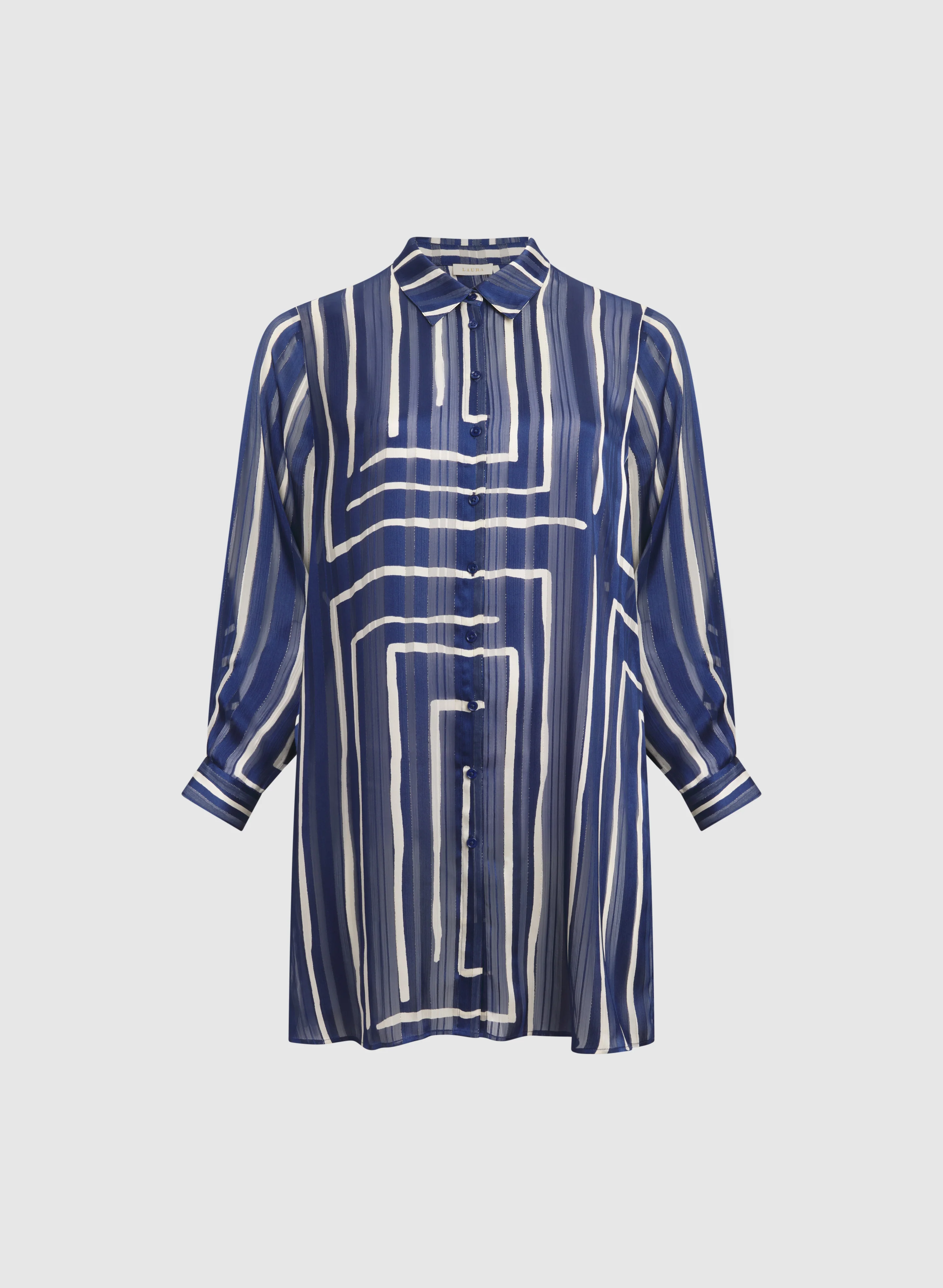 Printed Chiffon Blouse - Image 7