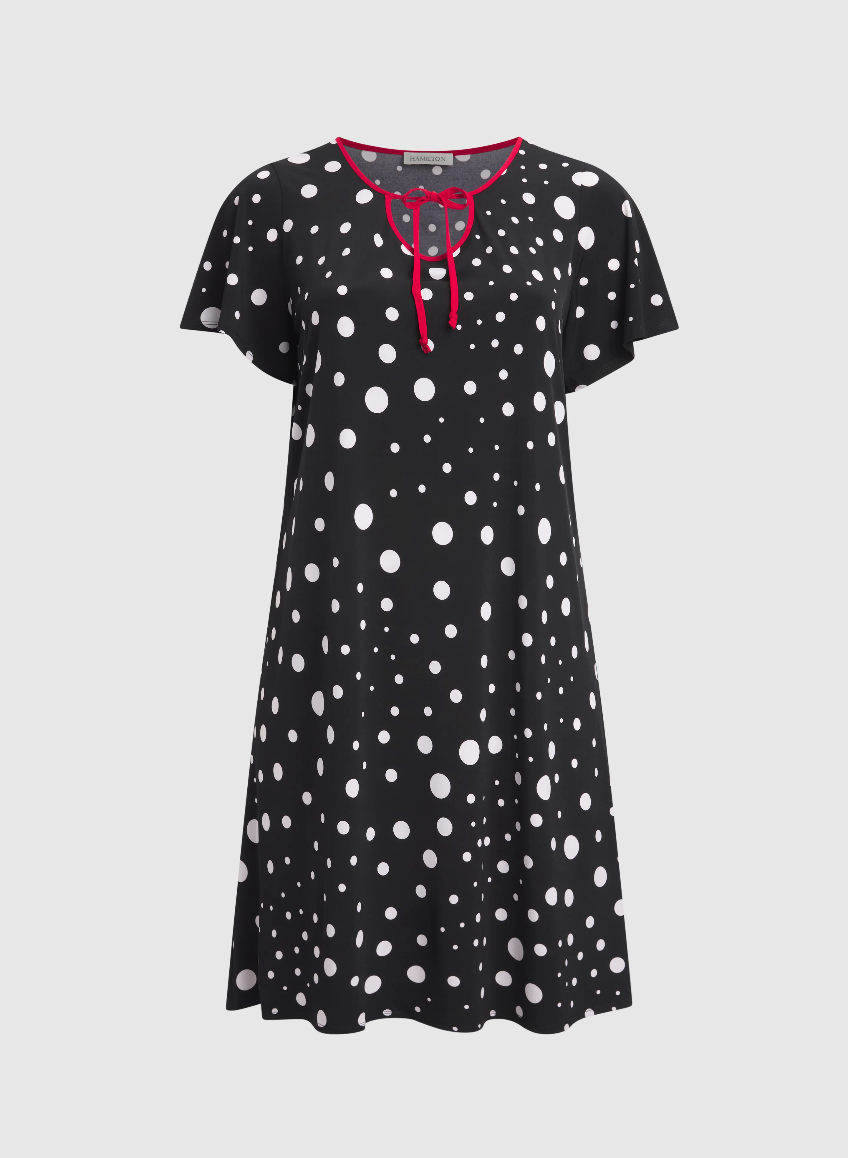 Dot Print Nightgown - Image 6