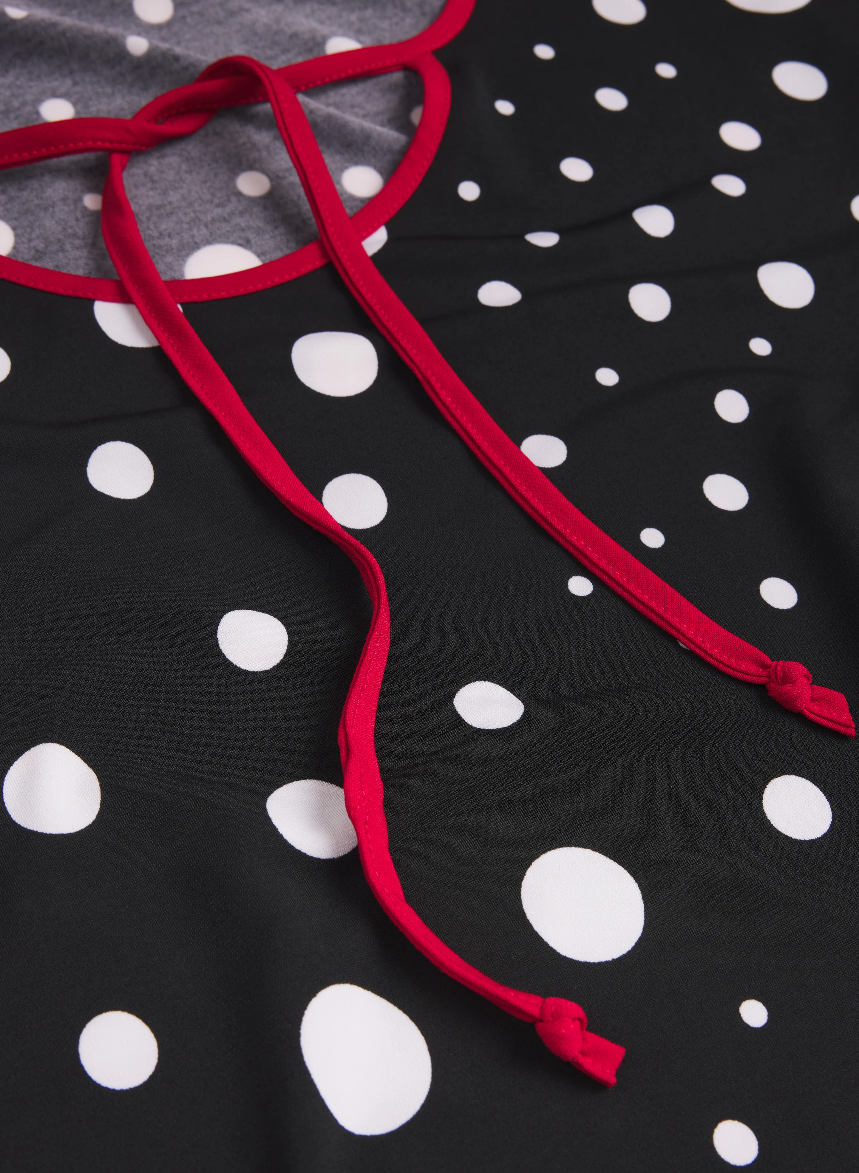 Dot Print Nightgown - Image 7