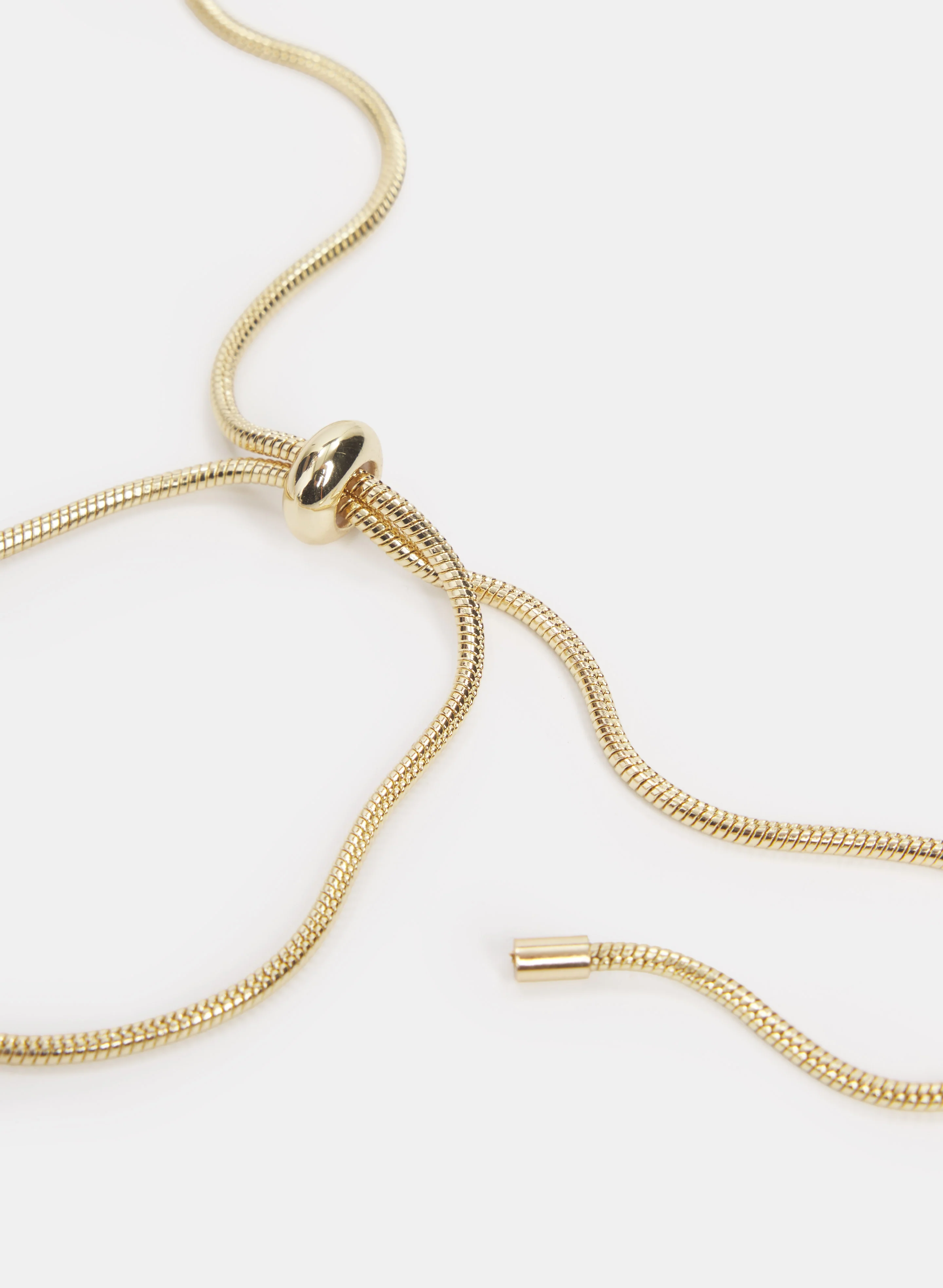 Double Open Pendant Necklace - Image 2
