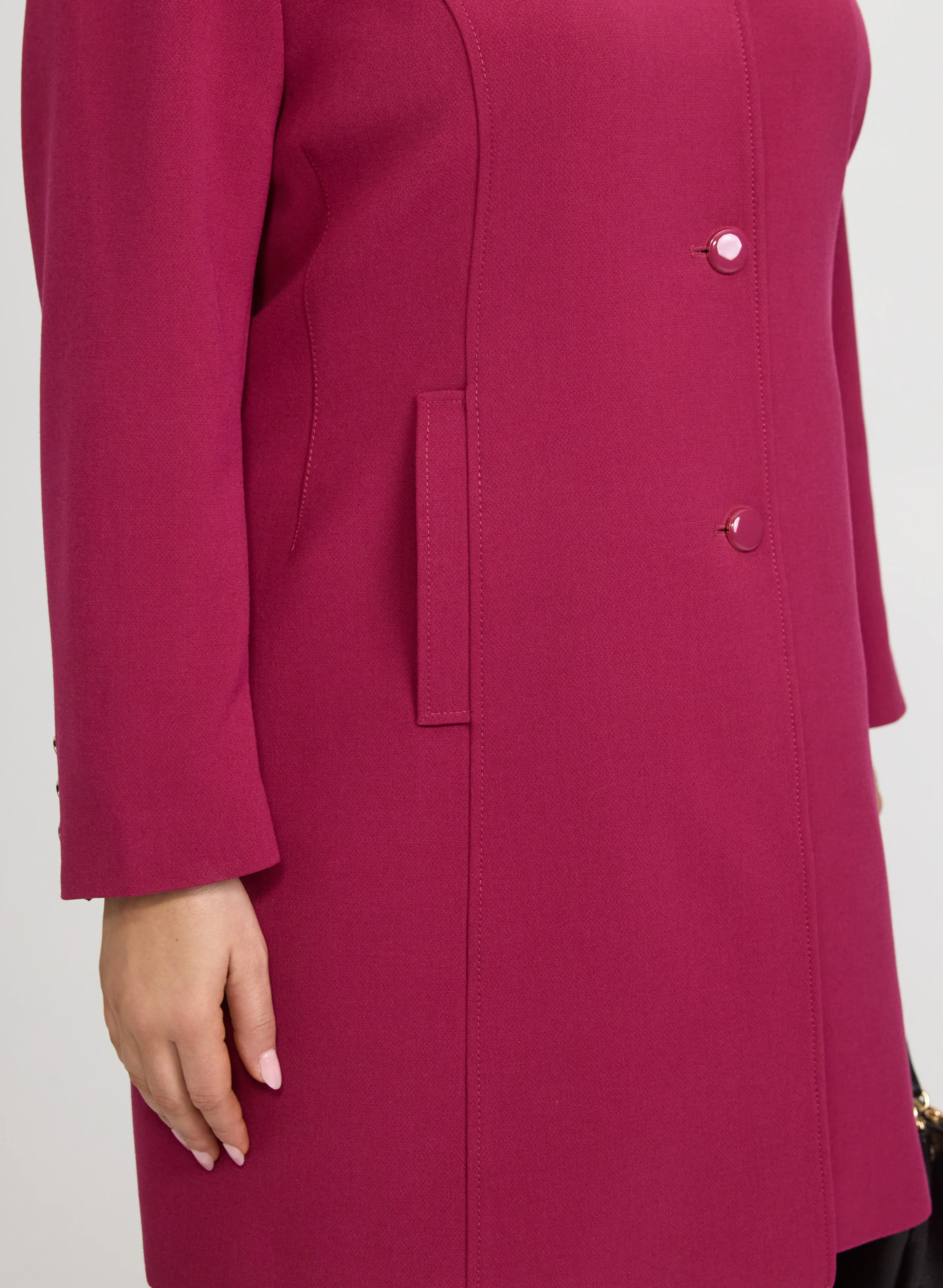 Double Twill Button-Down Coat - Image 7