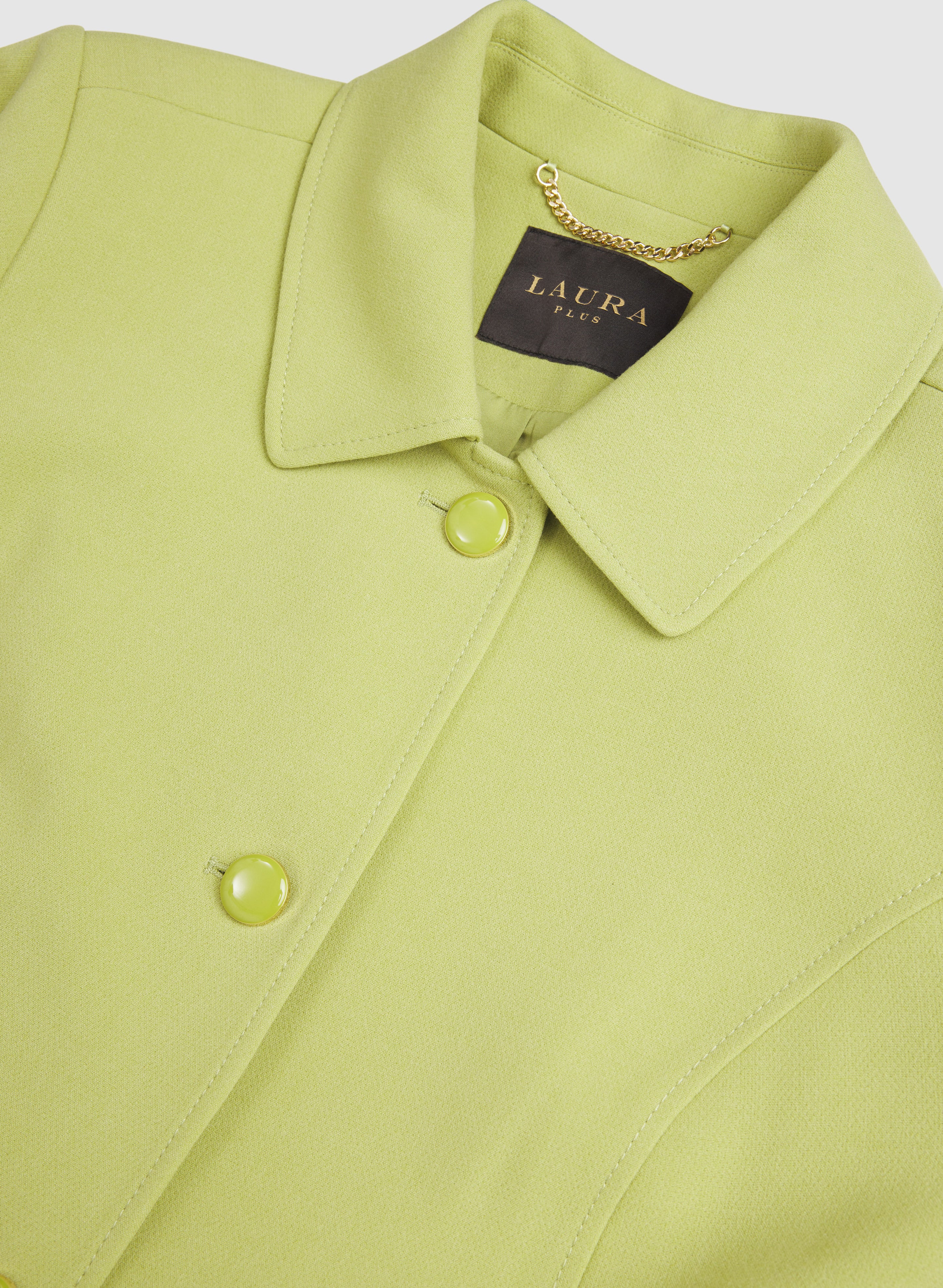 Double Twill Button-Down Coat - Image 8