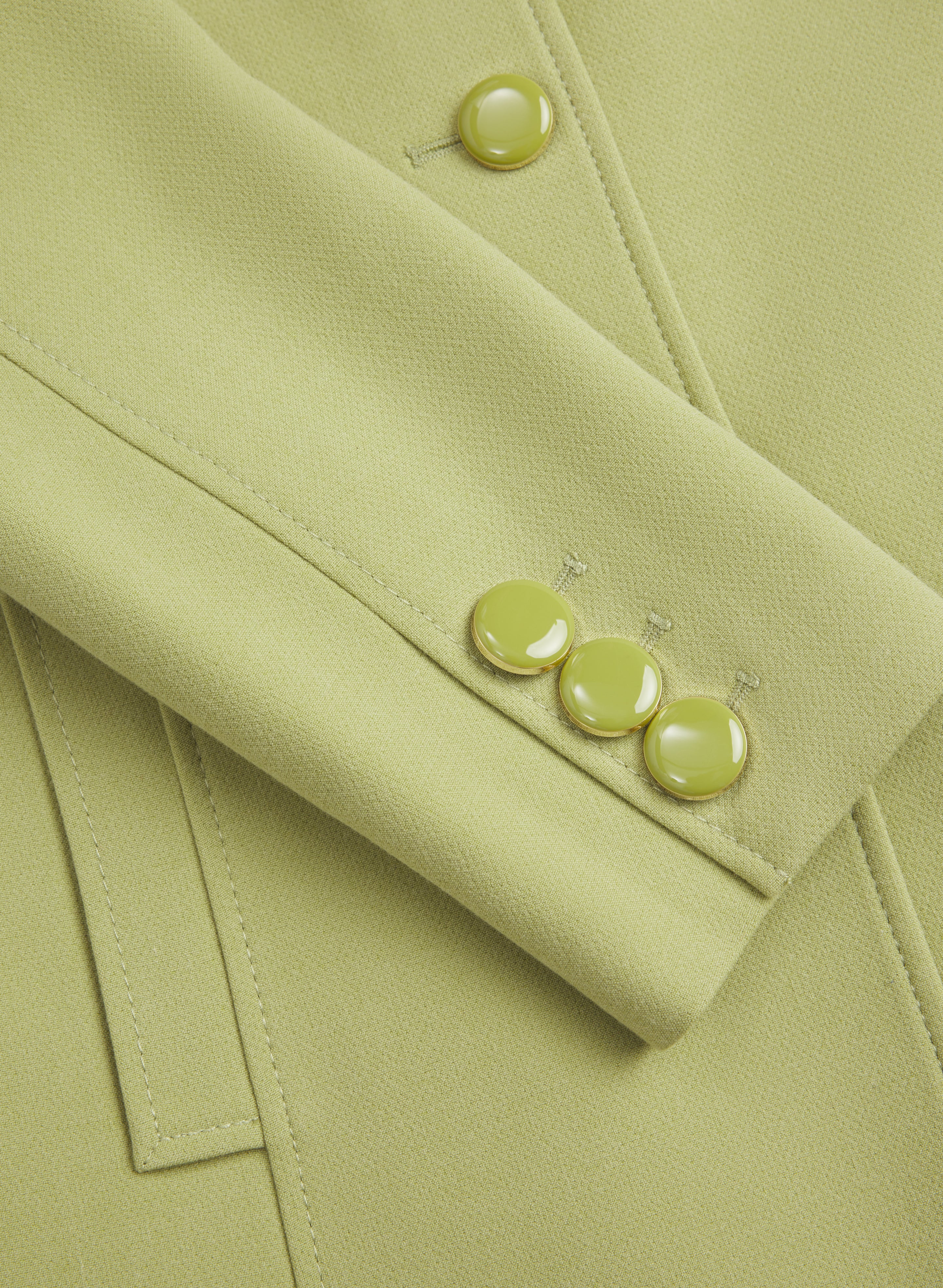Double Twill Button-Down Coat - Image 9