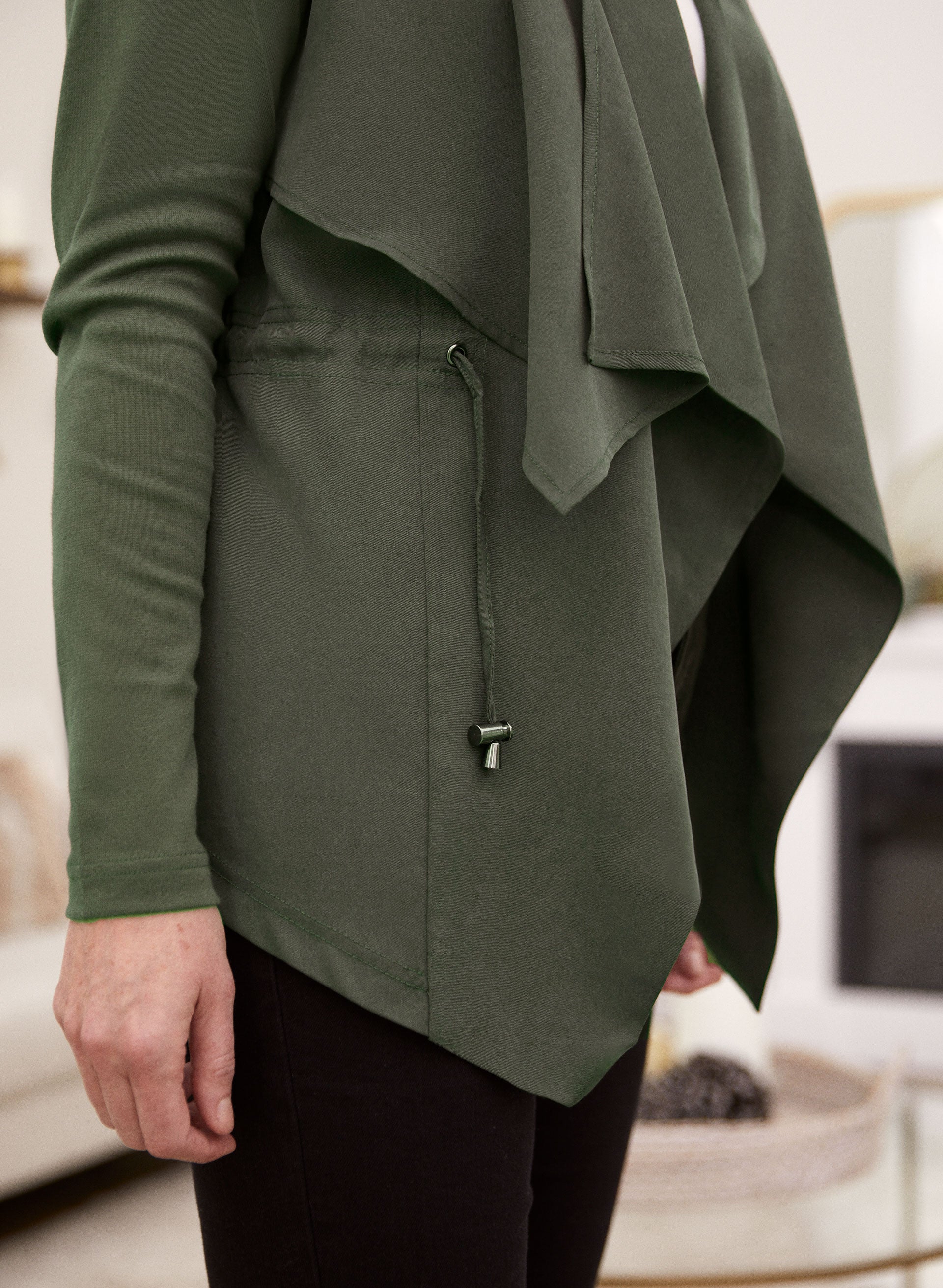 Drape Front Jacket - Image 4