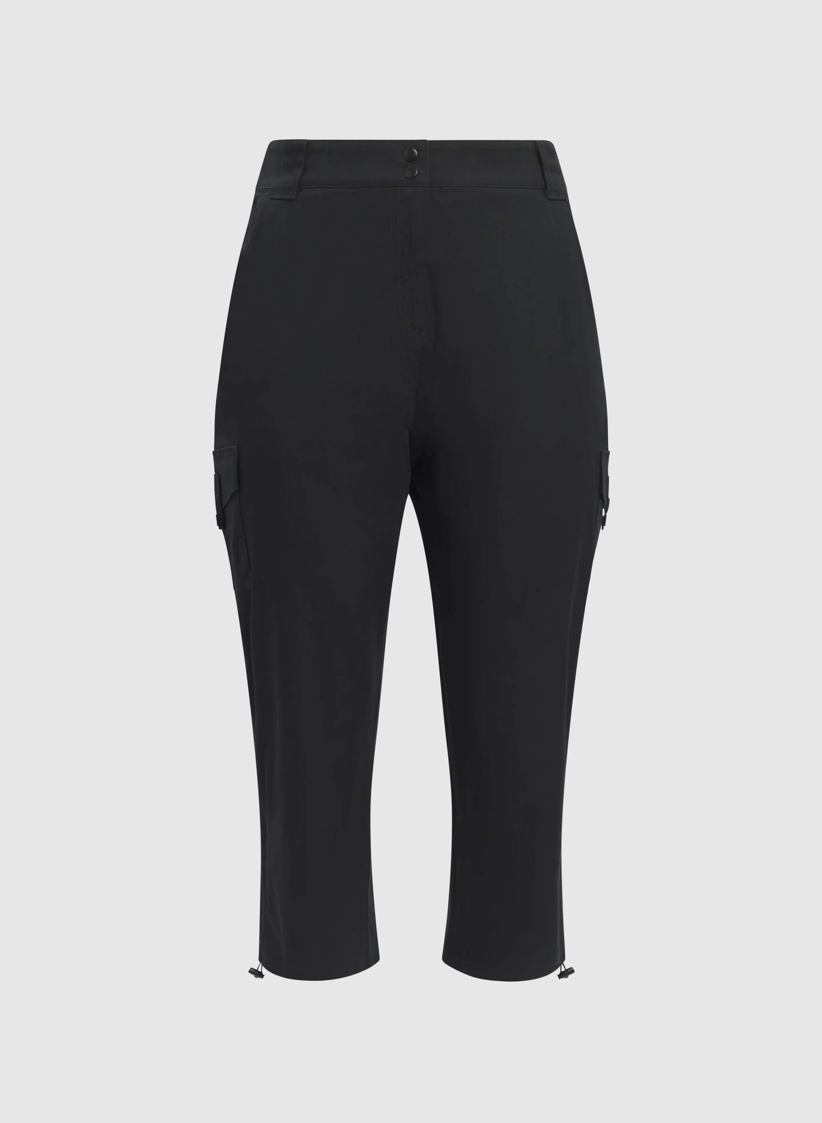 Drawstring Hem Capris - Image 6